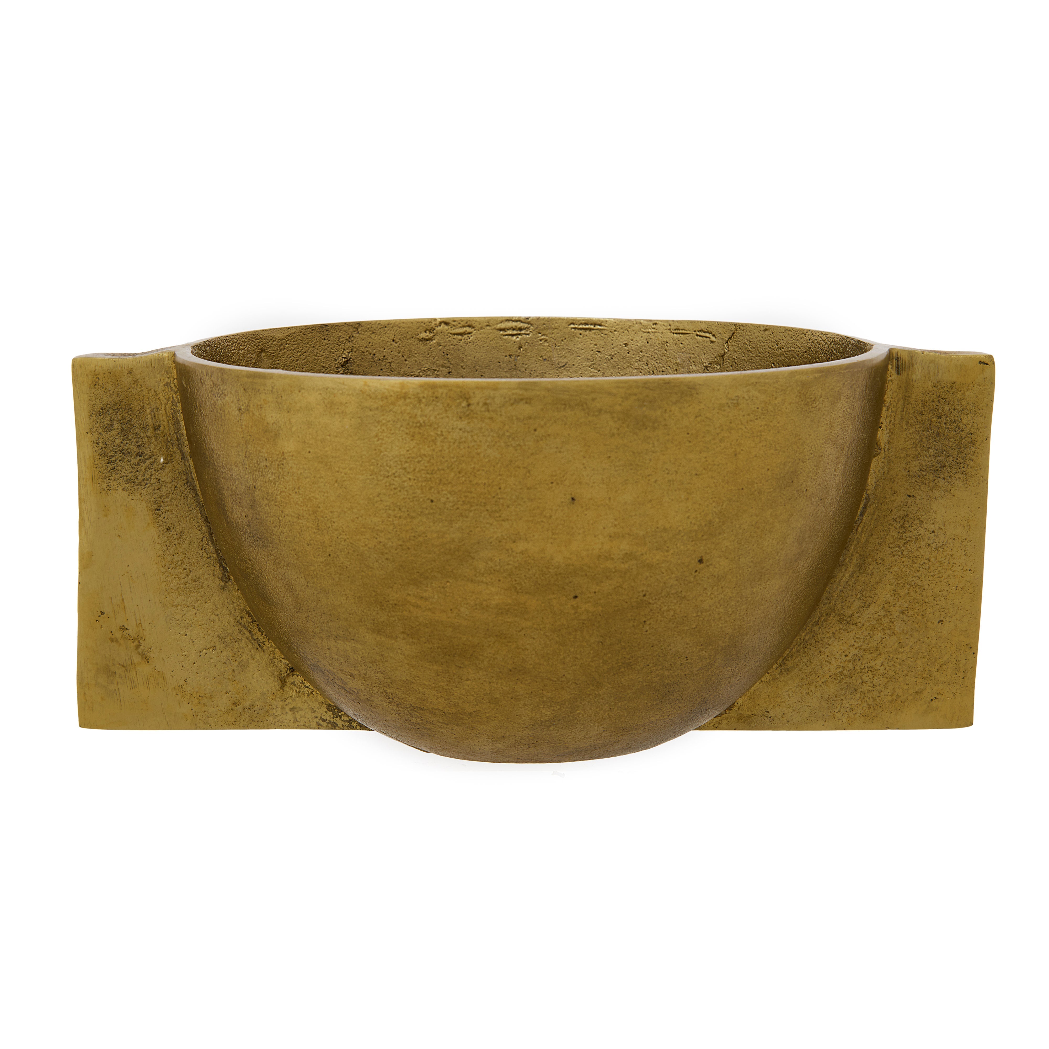 Amalfi Charlie Decorative Bowl Antique Gold