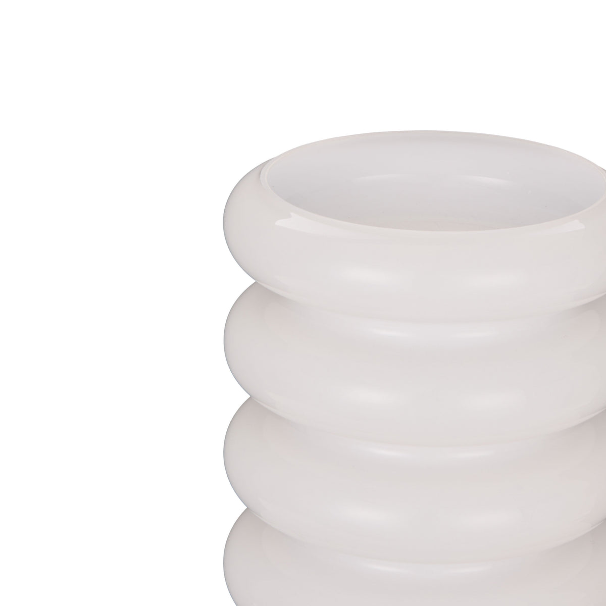 Amalfi Luma Glass Table Lamp White