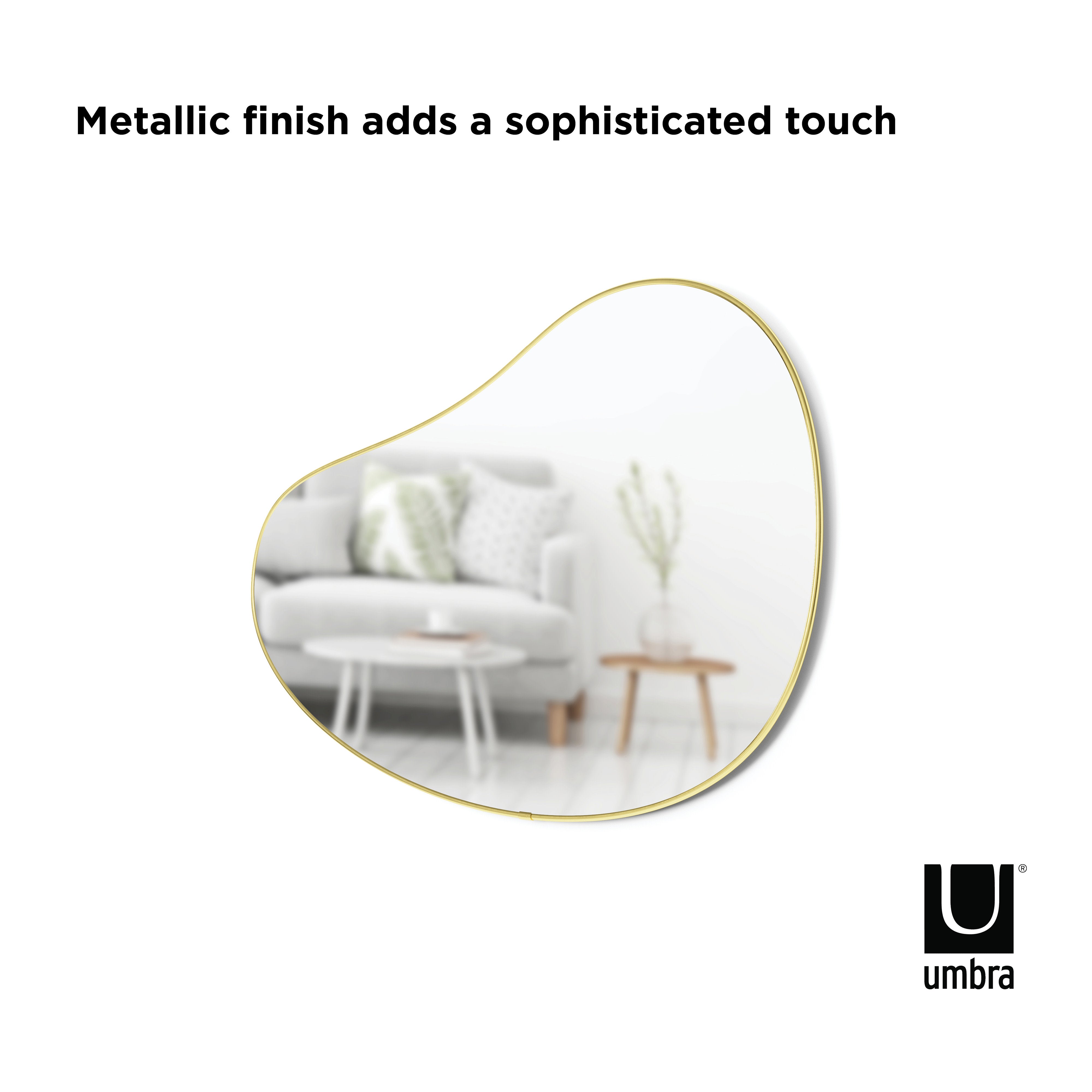 Umbra Hubba Pebble Wall Mirror