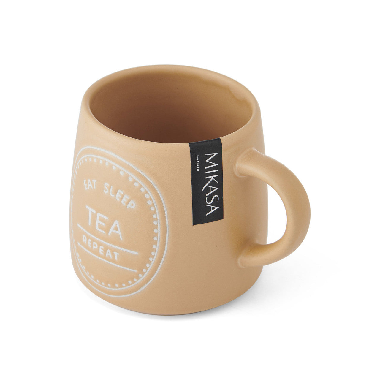 Mikasa Stoneware Mug 400ml (Eat Sleep Tea)