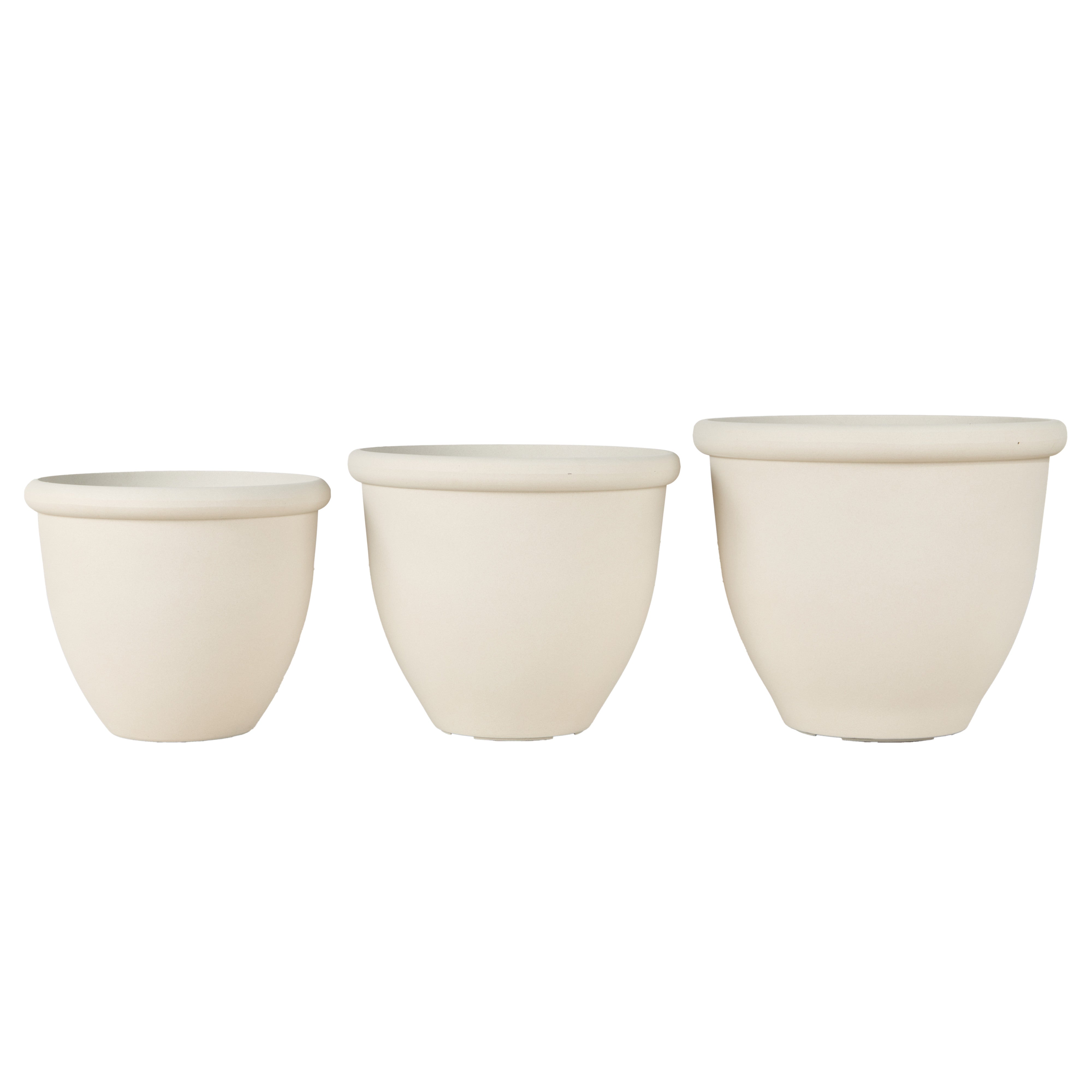 Rogue Milan Matte Planter 3pcs Set