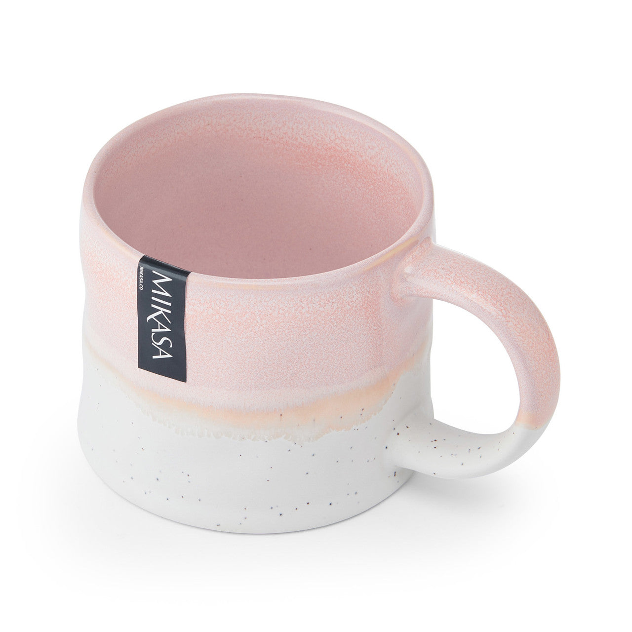 Mikasa Stoneware Mug 450ml (Pink Glaze)