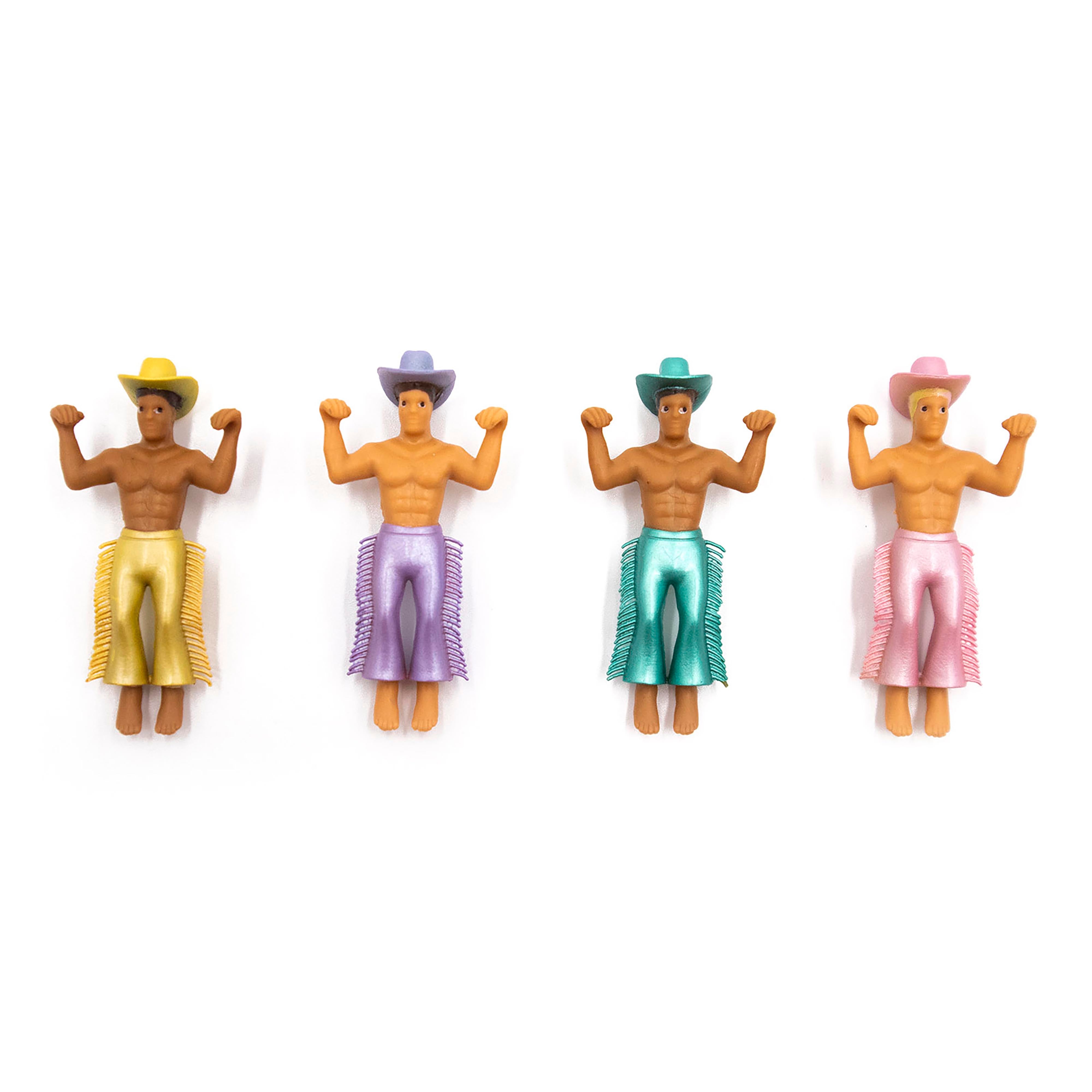 Drinking Buddies Disco Cowboy Drink Markers 4 Piece Set