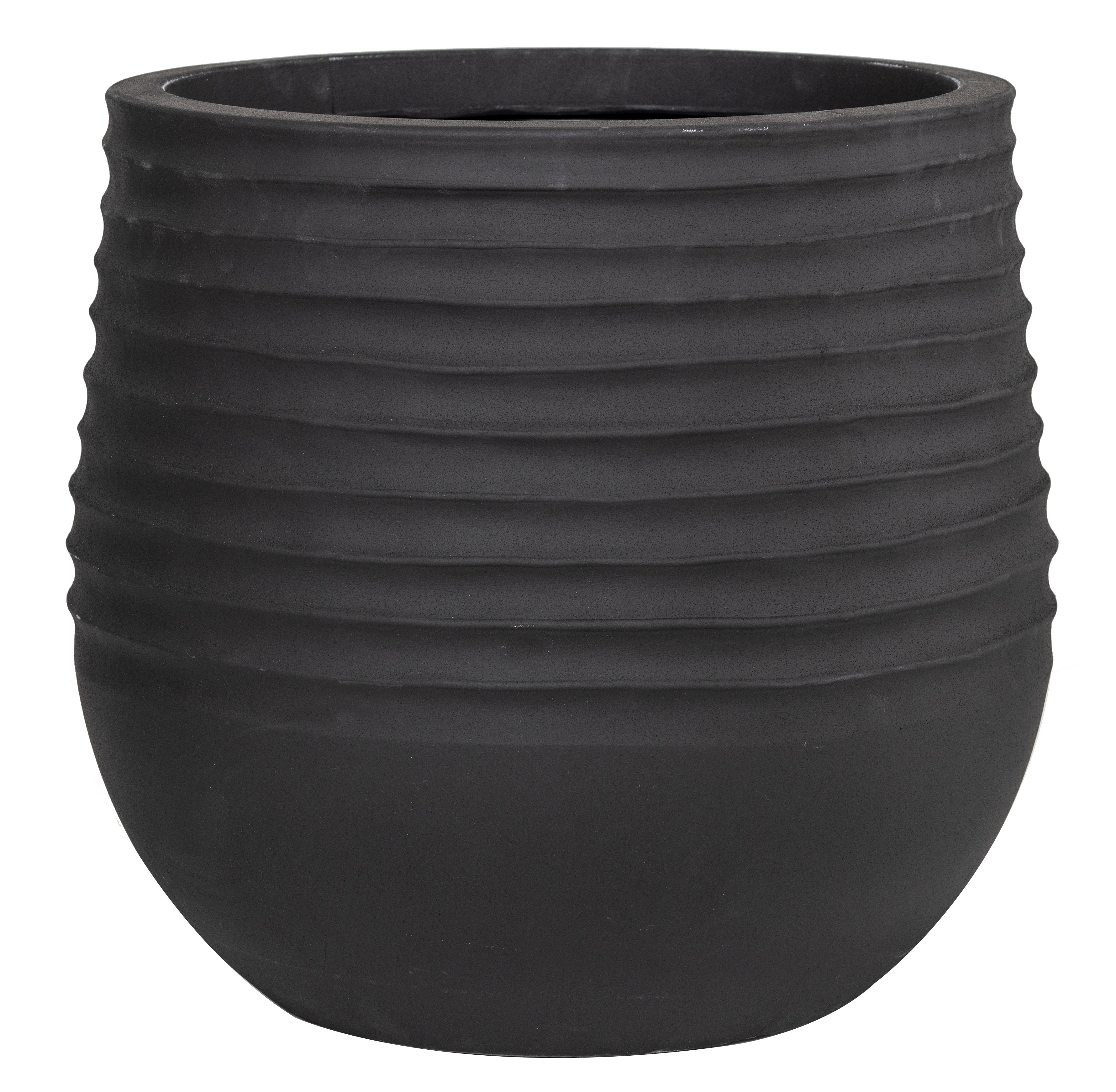 Rogue Ryker Stonelite Planter Black 53 x 49cm
