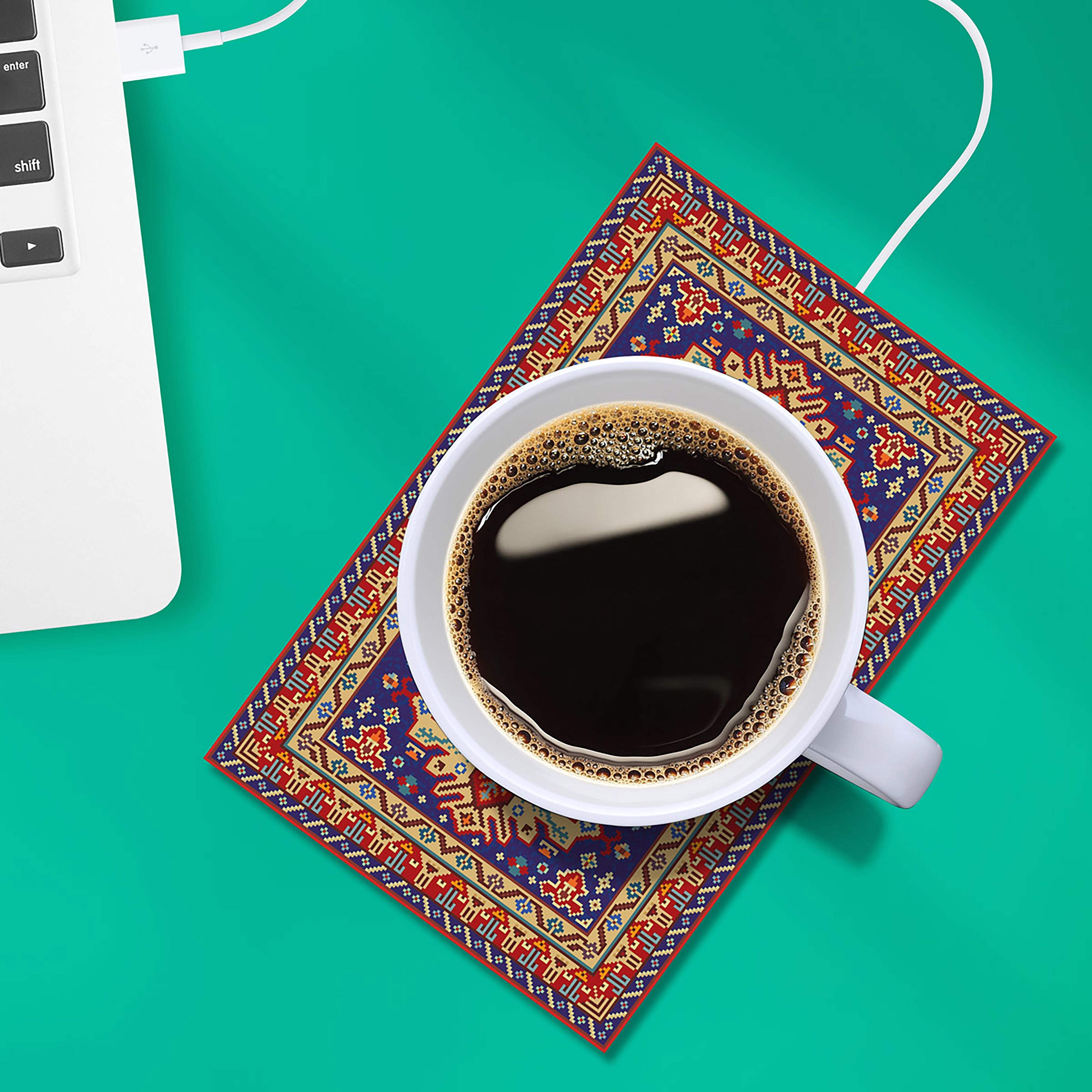 Mustard Rug Cup Warmer