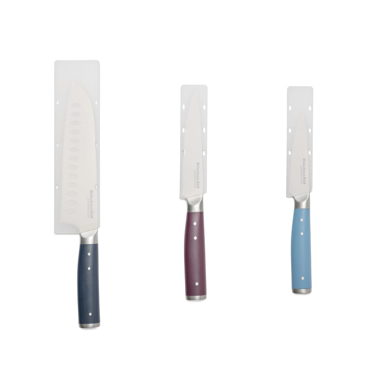 KitchenAid 3 Piece Knife Set (Multi Colour)