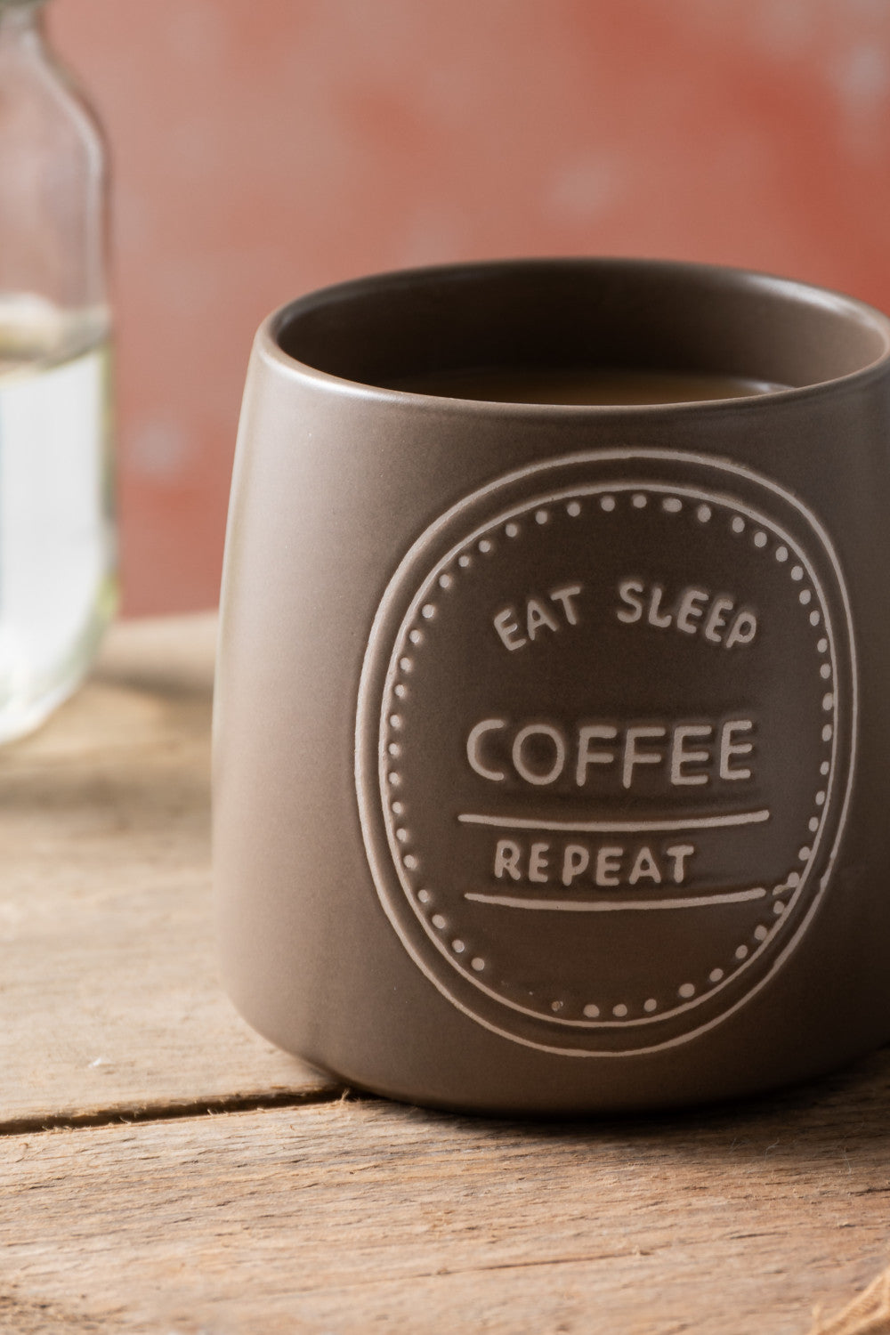Mikasa Stoneware Mug 400ml (Eat Sleep Coffee)
