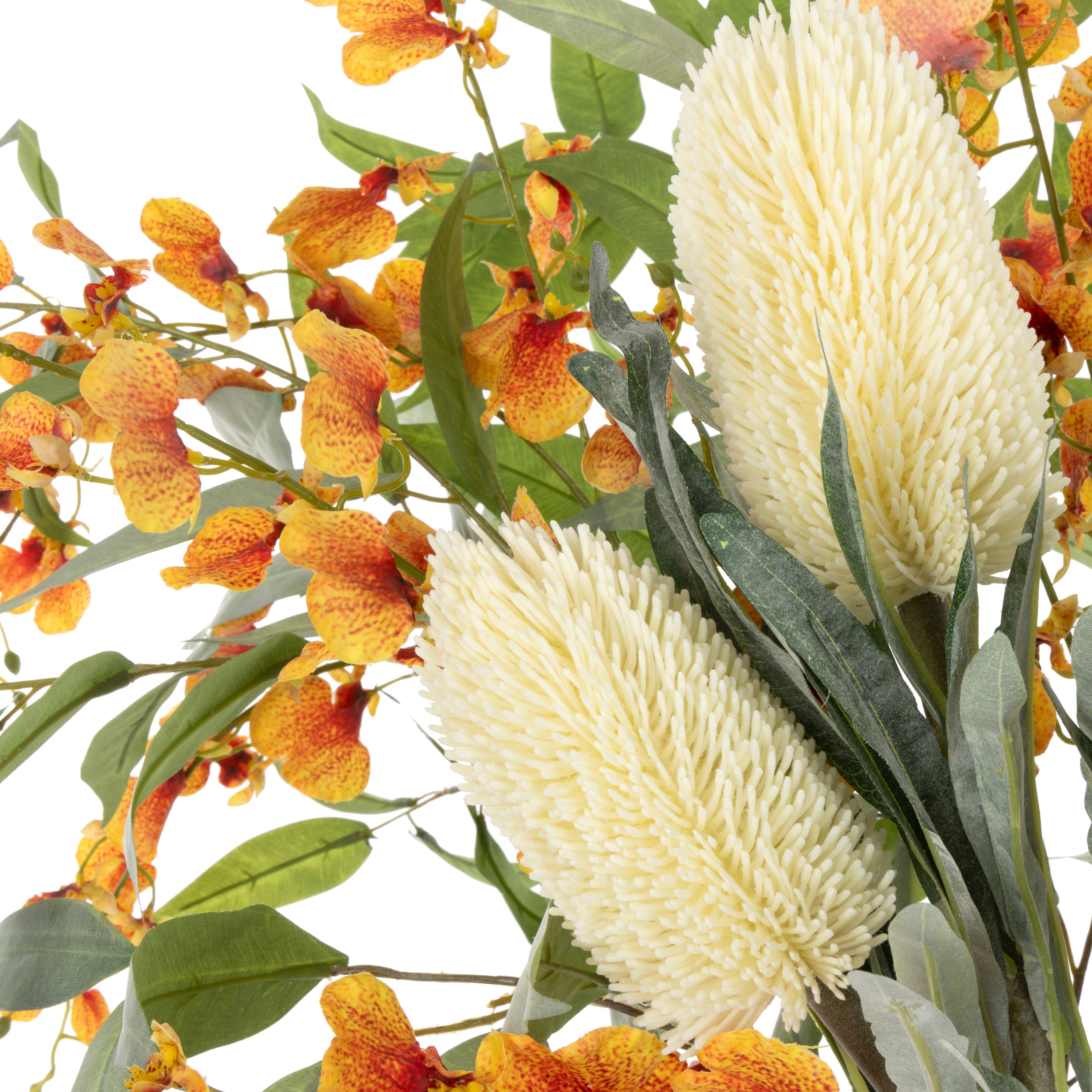 Rogue Dancing Orchid Twistie Branch Mix - Cindy Vase Orange