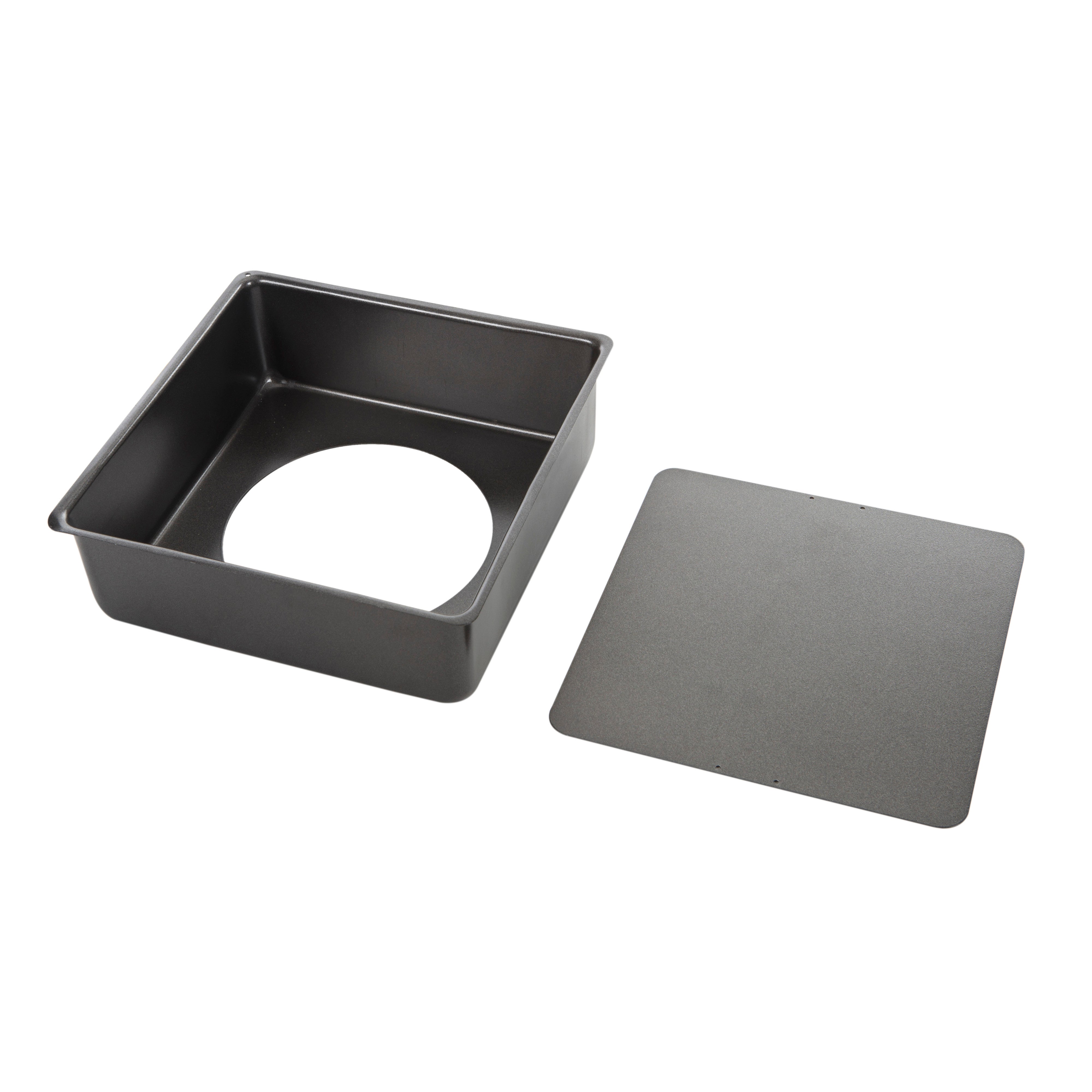 MasterPro Non-Stick Loose Base Square Deep Cake Pan 23x23cm