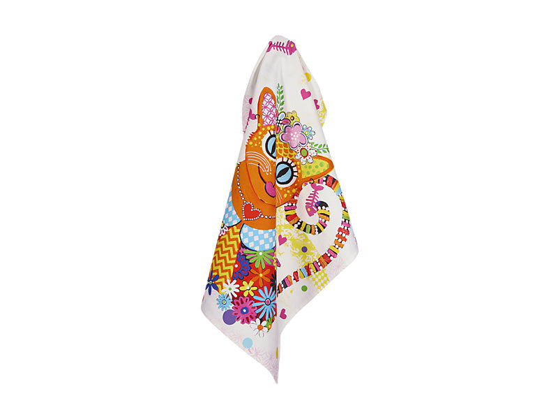 Maxwell & Williams Donna Sharam Kaleidoscope Tea Towel Ginger 50 x 70cm