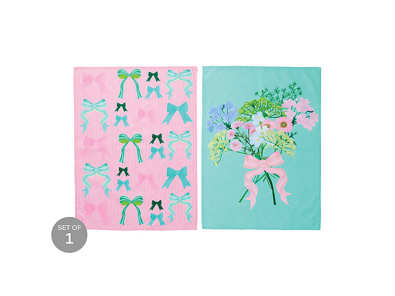 Maxwell & Williams Cherish Tea Towel Assorted 50 x 70cm 2 Piece