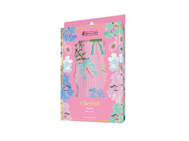 Maxwell & Williams Cherish Apron Pink 70 x 90cm