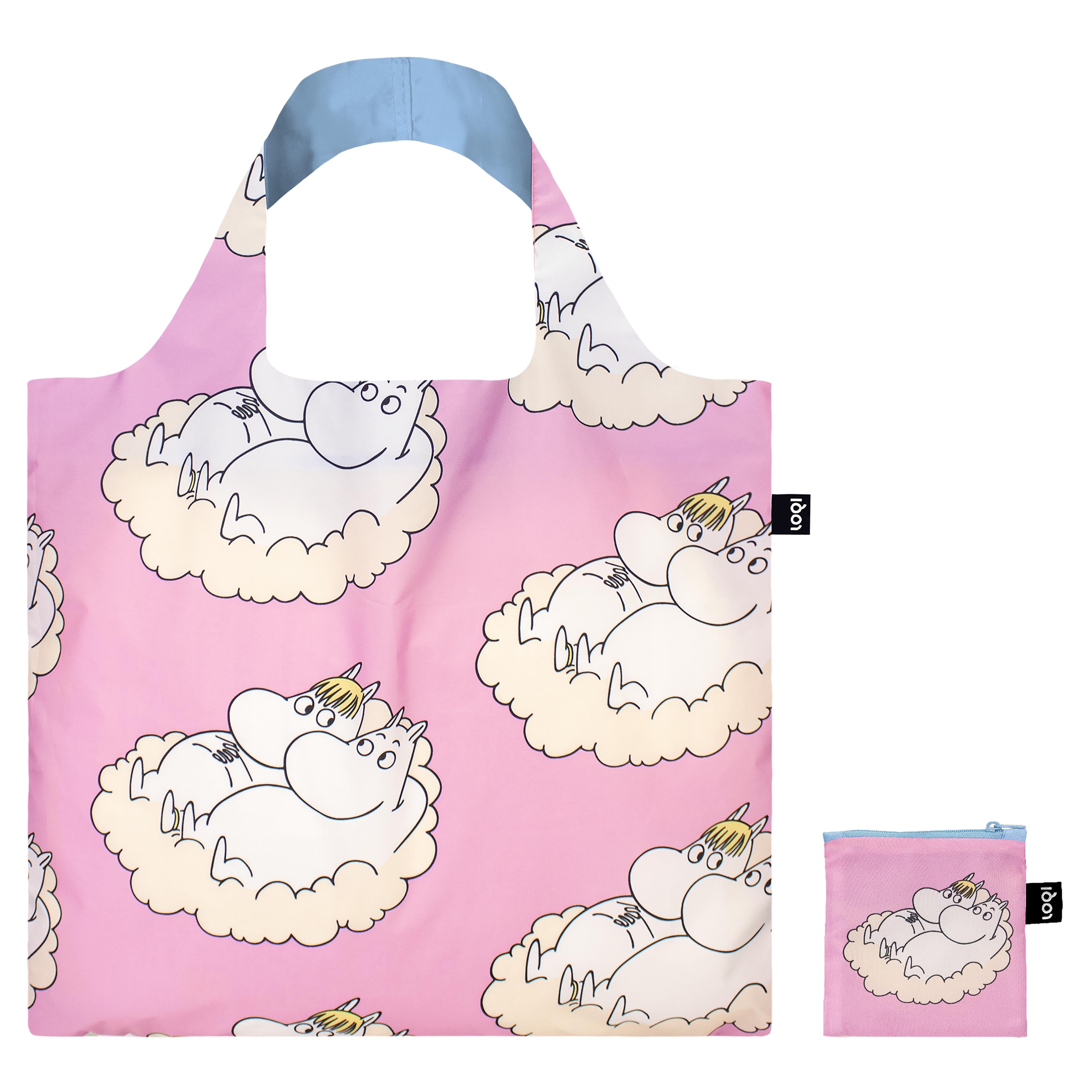 LOQI Moomin Cloud Tote Bag