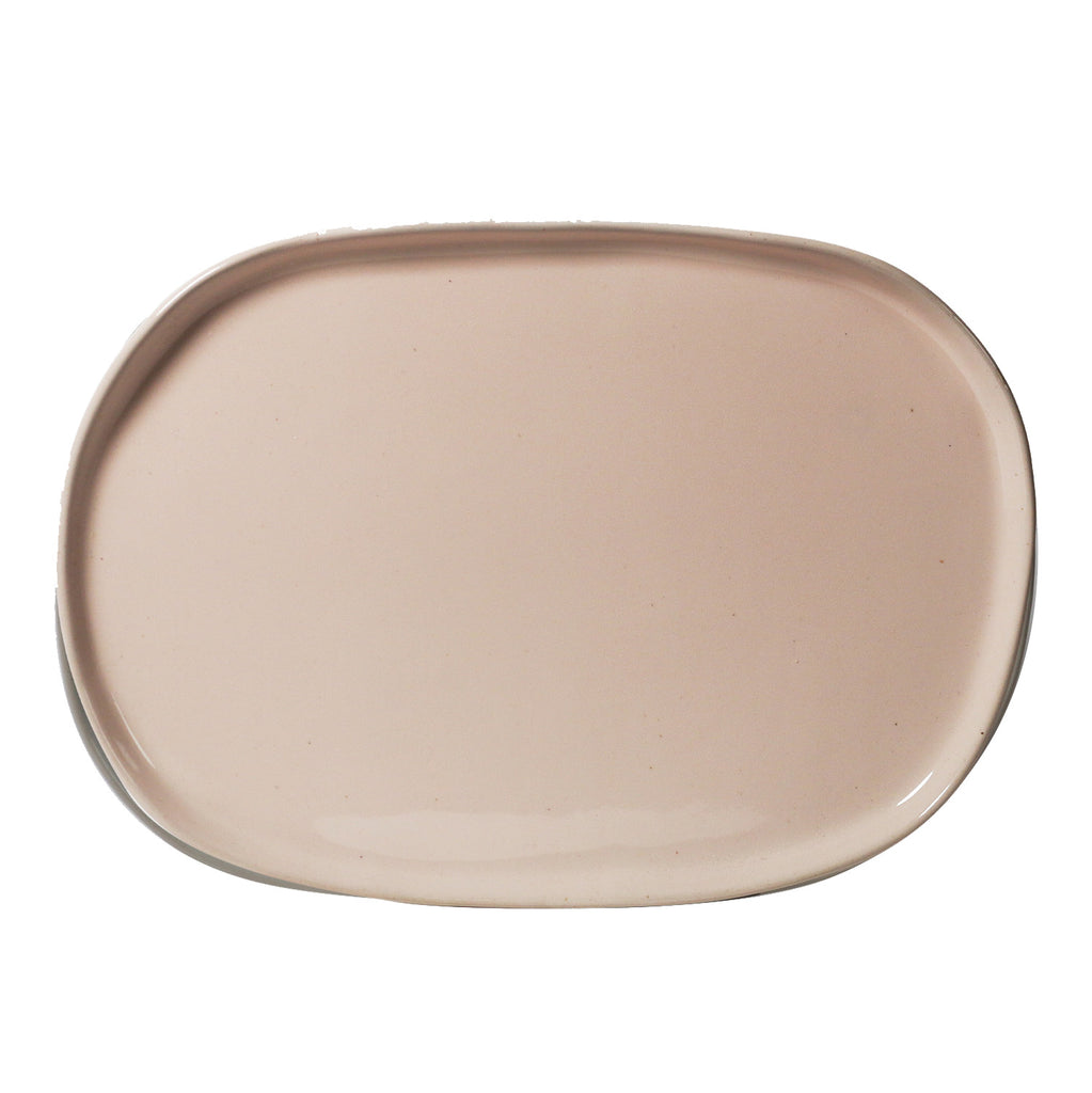 Robert Gordon Terrain Platter 35x24.5x1.5cm - Blush Pink