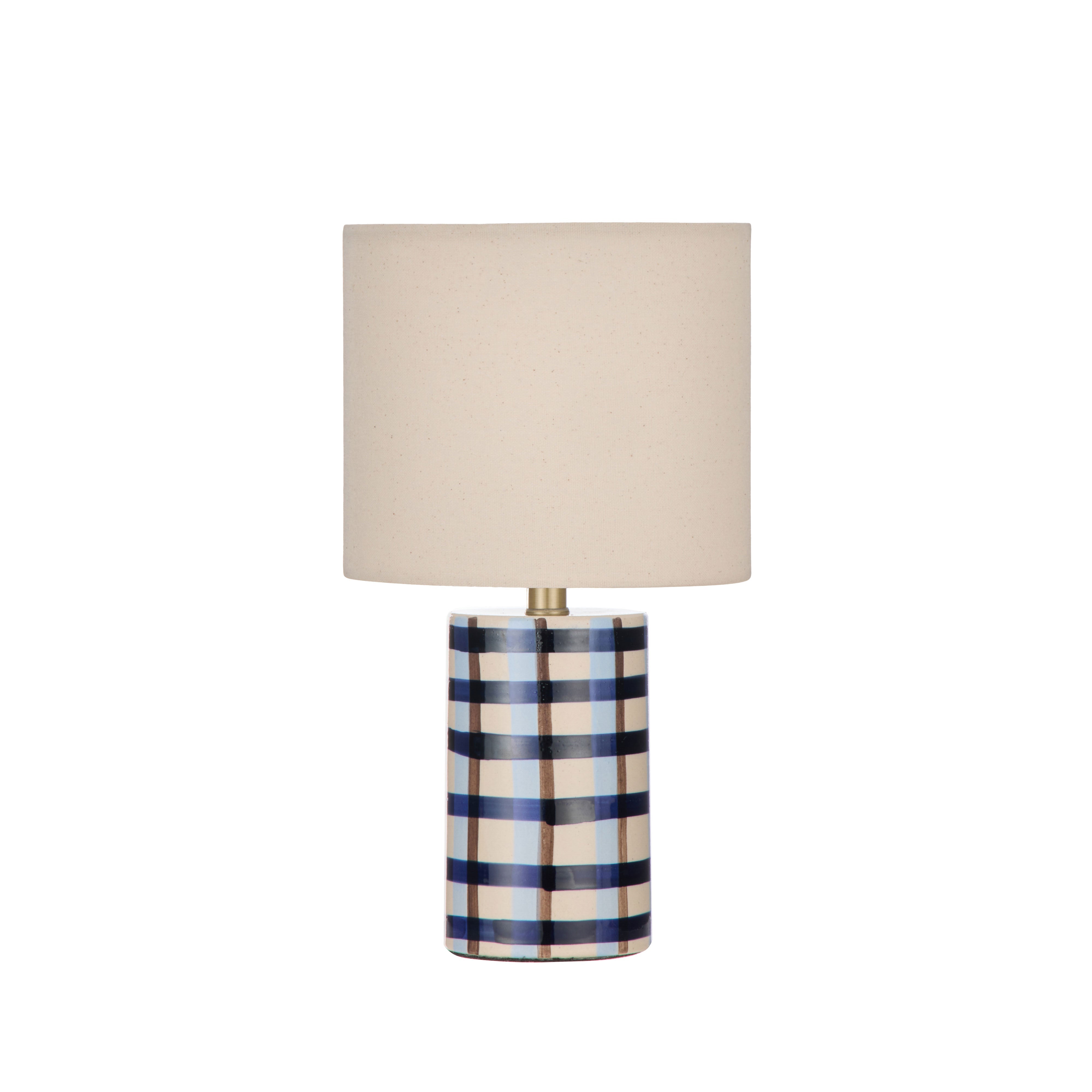 Emporium Leni Table Lamp Blue & Ivory