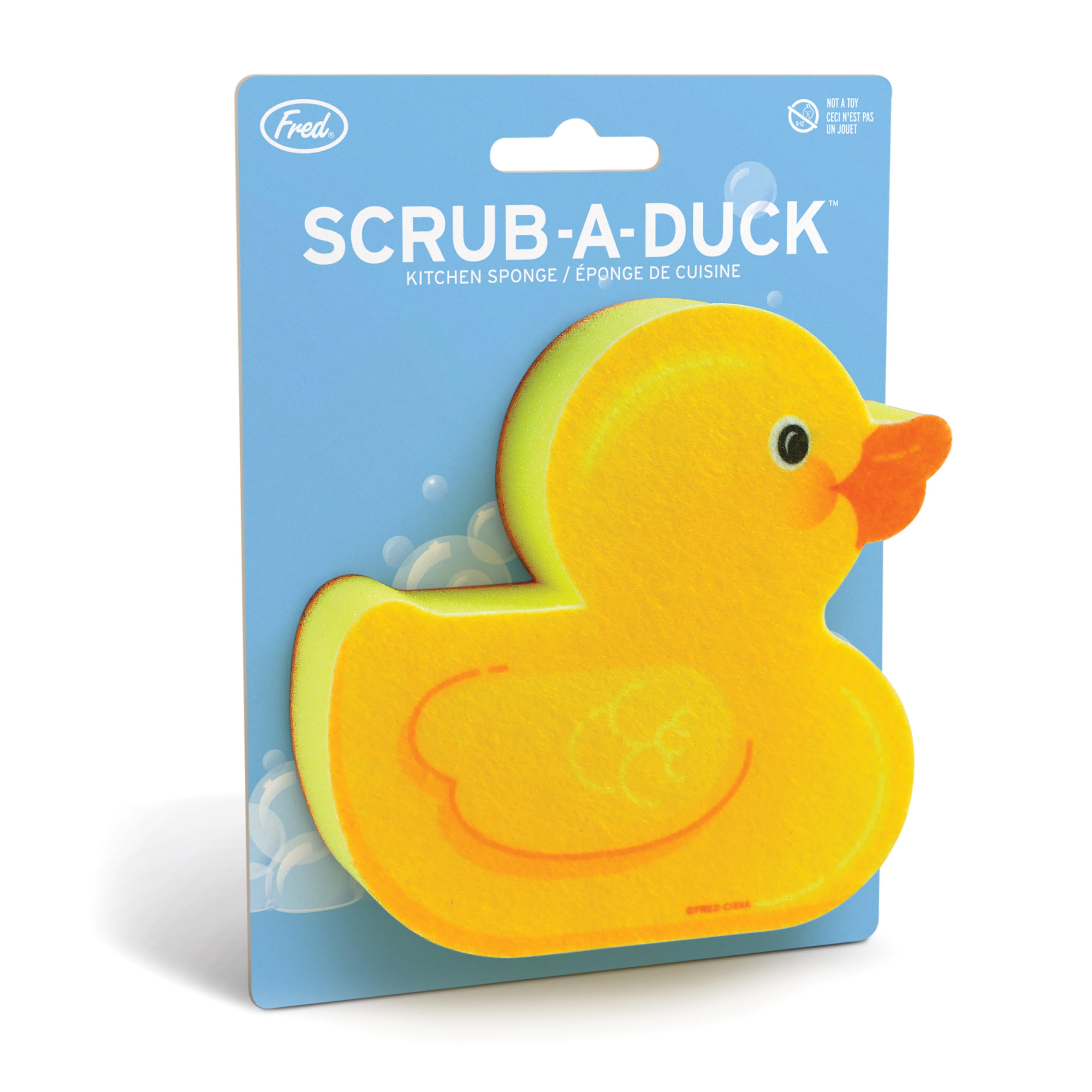 Fred Scrub-A-Duck Sponge Multi-Coloured