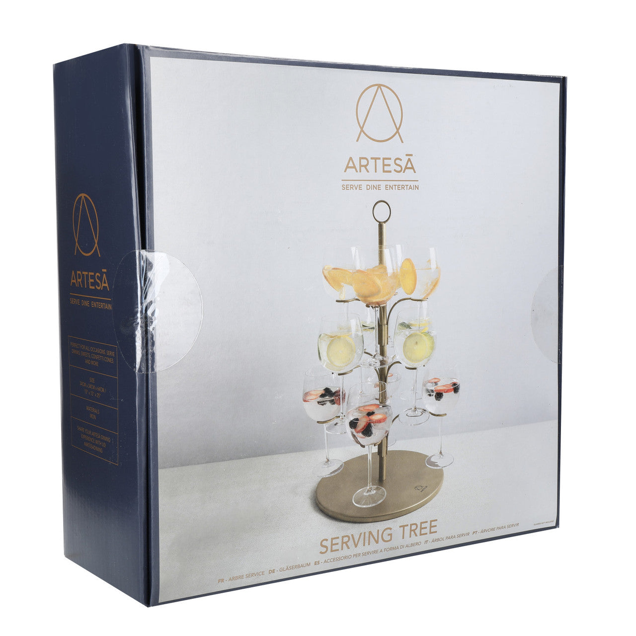 Artesà Stainless Steel Cocktail & Canapé Serving Tree