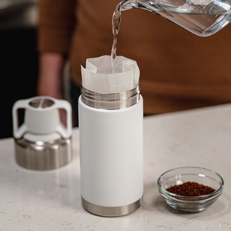 Toddy Go Brewer - White & Stainless Steel