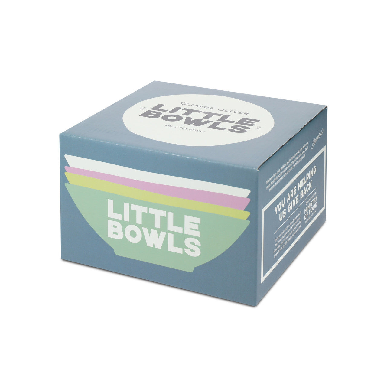 Jamie Oliver Big Love 13cm Little Bowls Set of 4 Mixed Colours