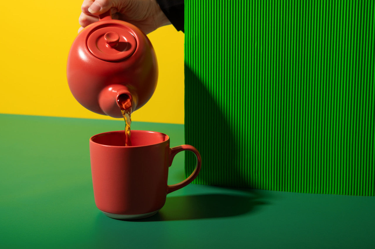 La Cafetière Ceramic Coffee Mug 350ml (Red)