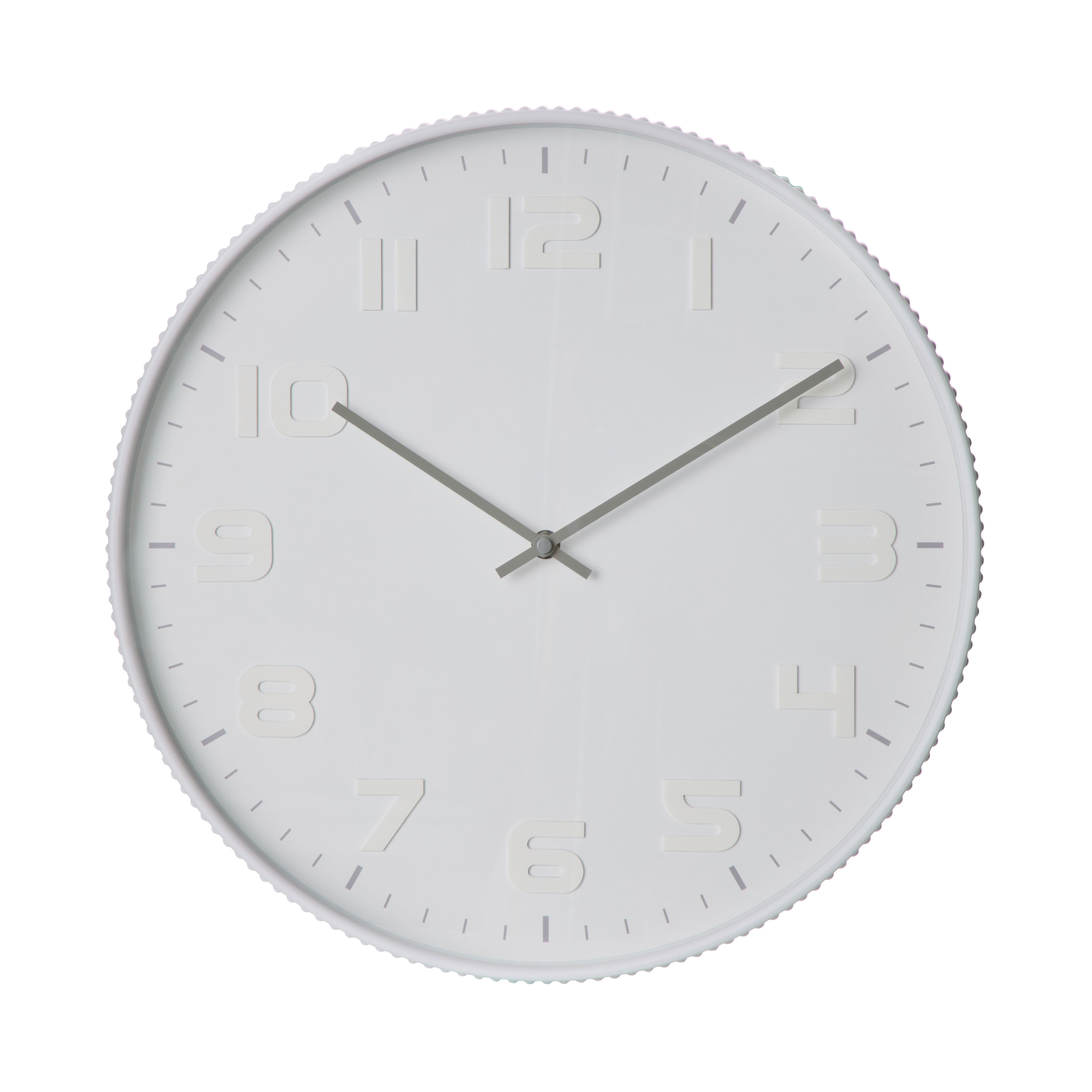 Amalfi Boston Wall Clock White