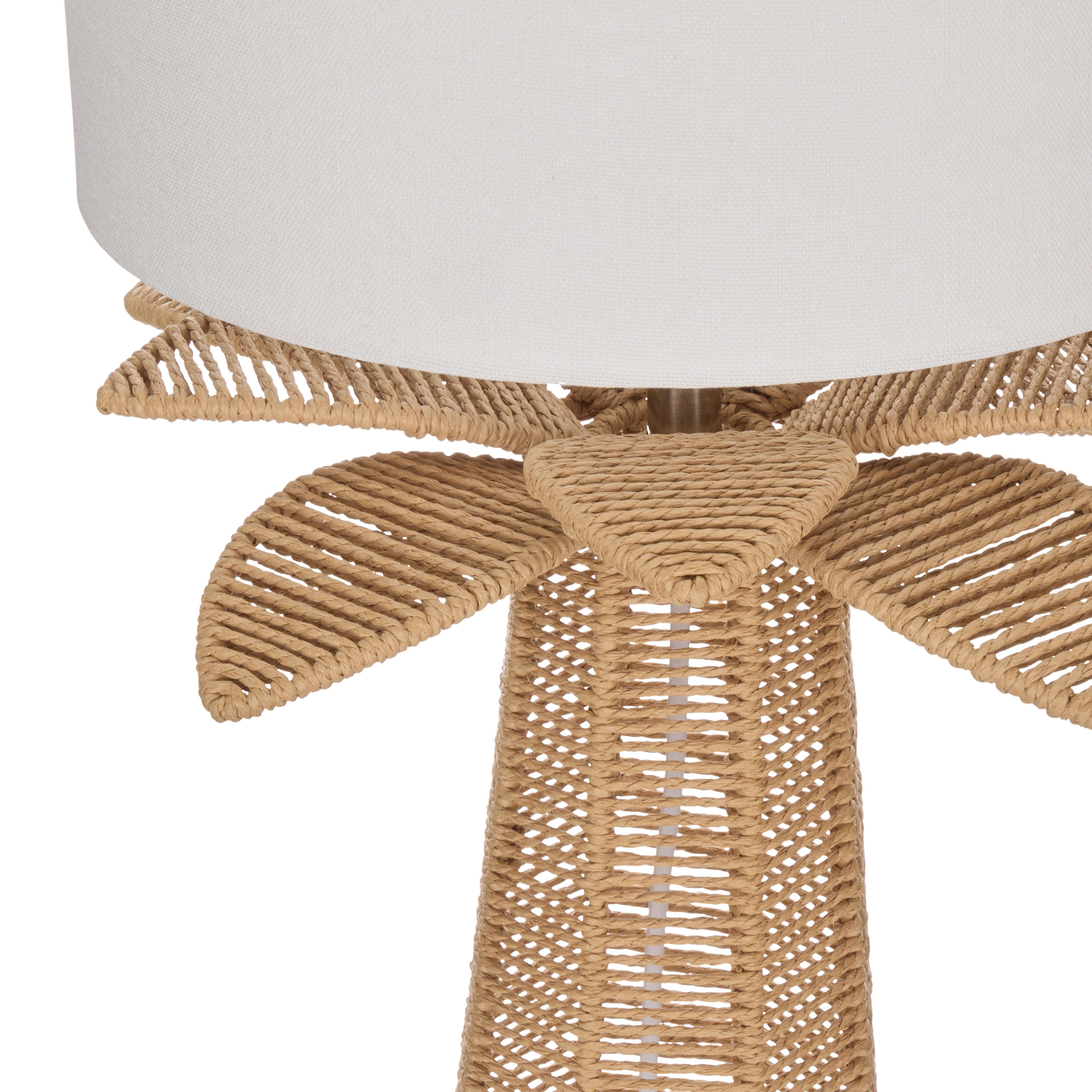Amalfi Palm Table Lamp Natural
