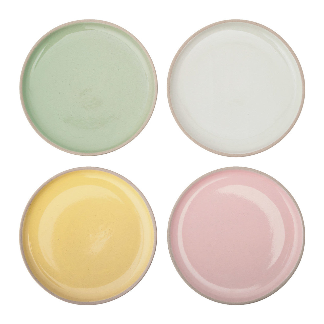 Jamie Oliver Big Love 19cm Little Plates Set of 4 Mixed Colours