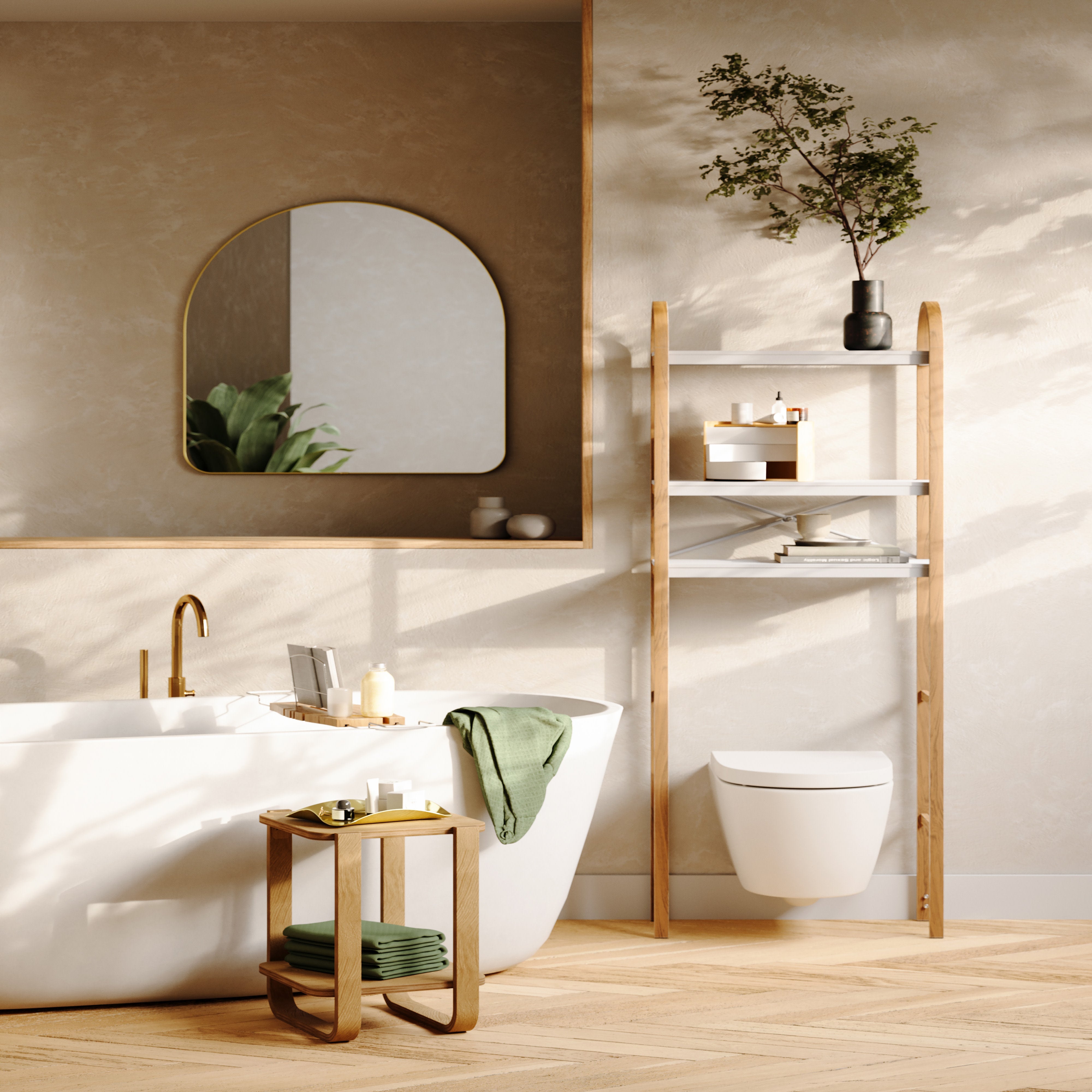 Umbra Hubba Arched Mirror
