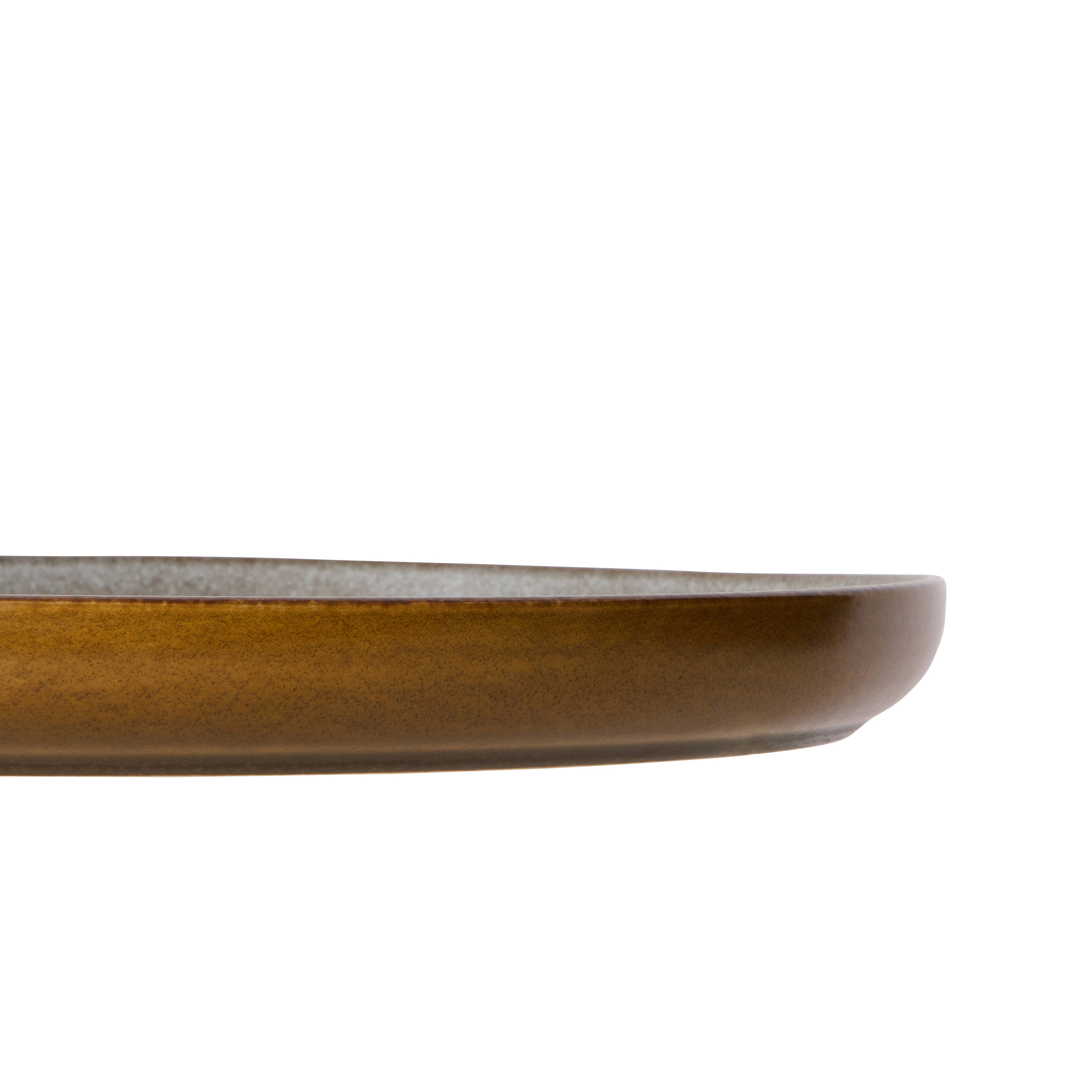 Davis & Waddell Rafe Platter Grey & Brown