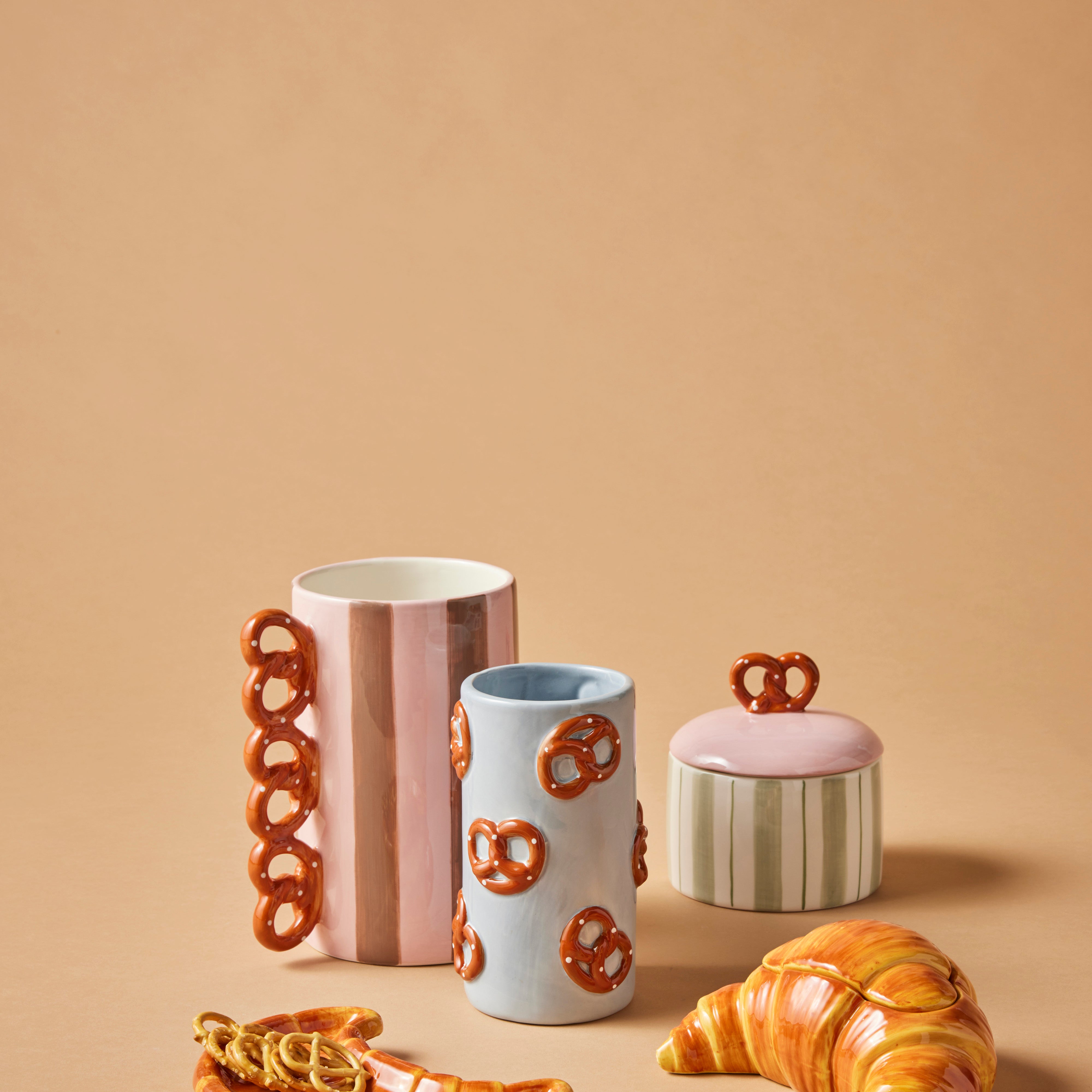 Emporium Colette Croissant Jar Multi-Coloured