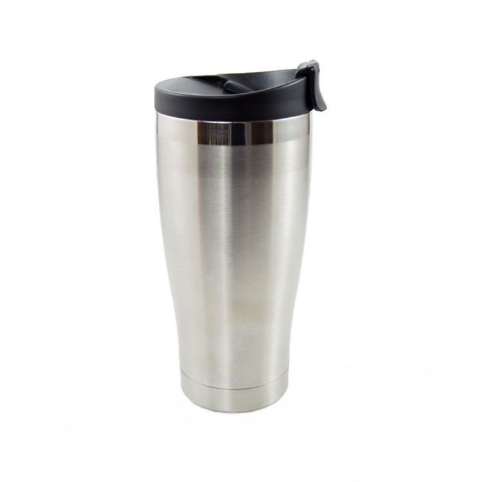 Airscape Adventure Tumbler 470ml (16oz) - Brushed Steel