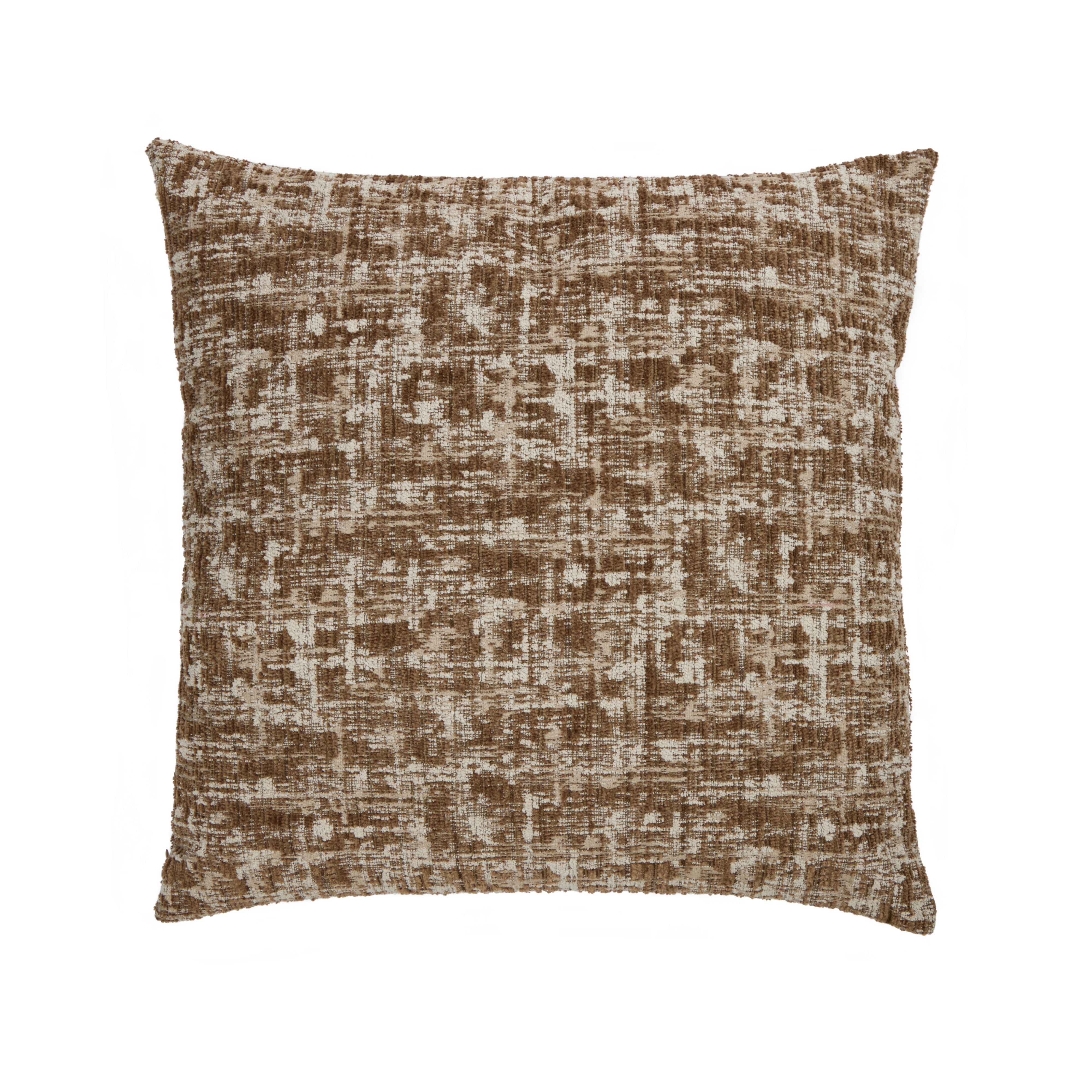 Grand Designs Wesley Cushion Brown & Taupe