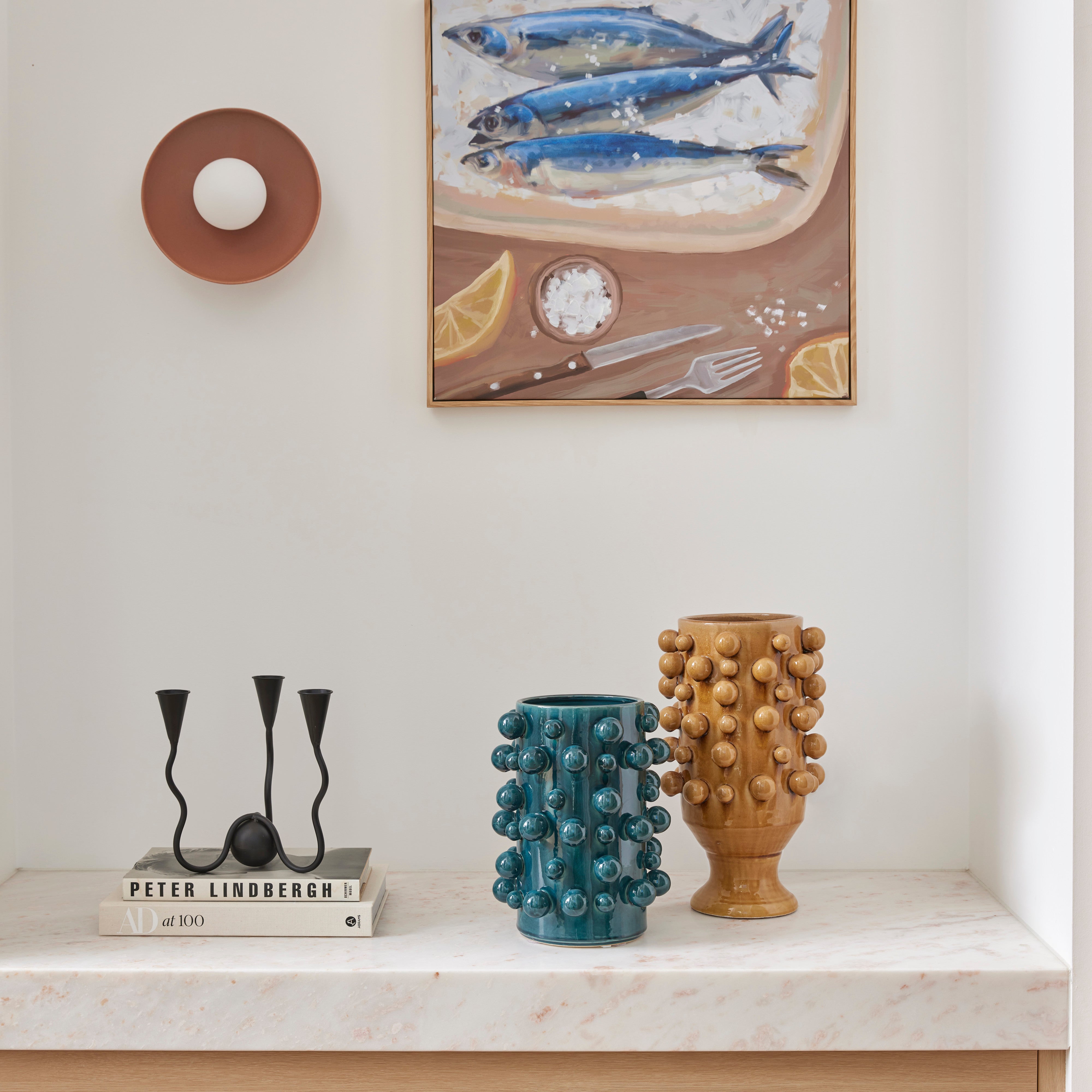 Amalfi Scorpa Hand Paint Wall Art Multi-Coloured