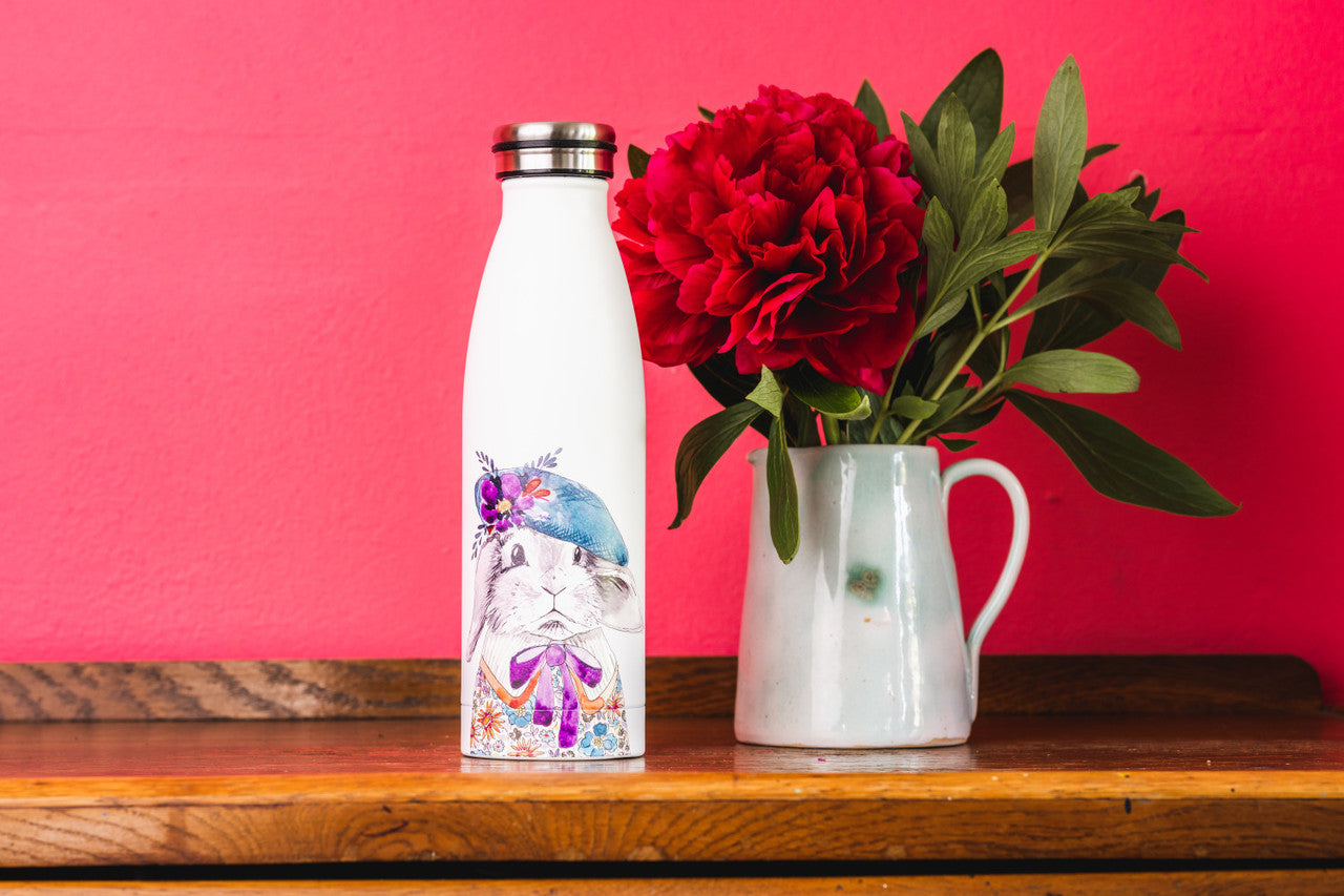 Mikasa x Tipperleyhill Insulated Bottle 500ml (Rabbit)
