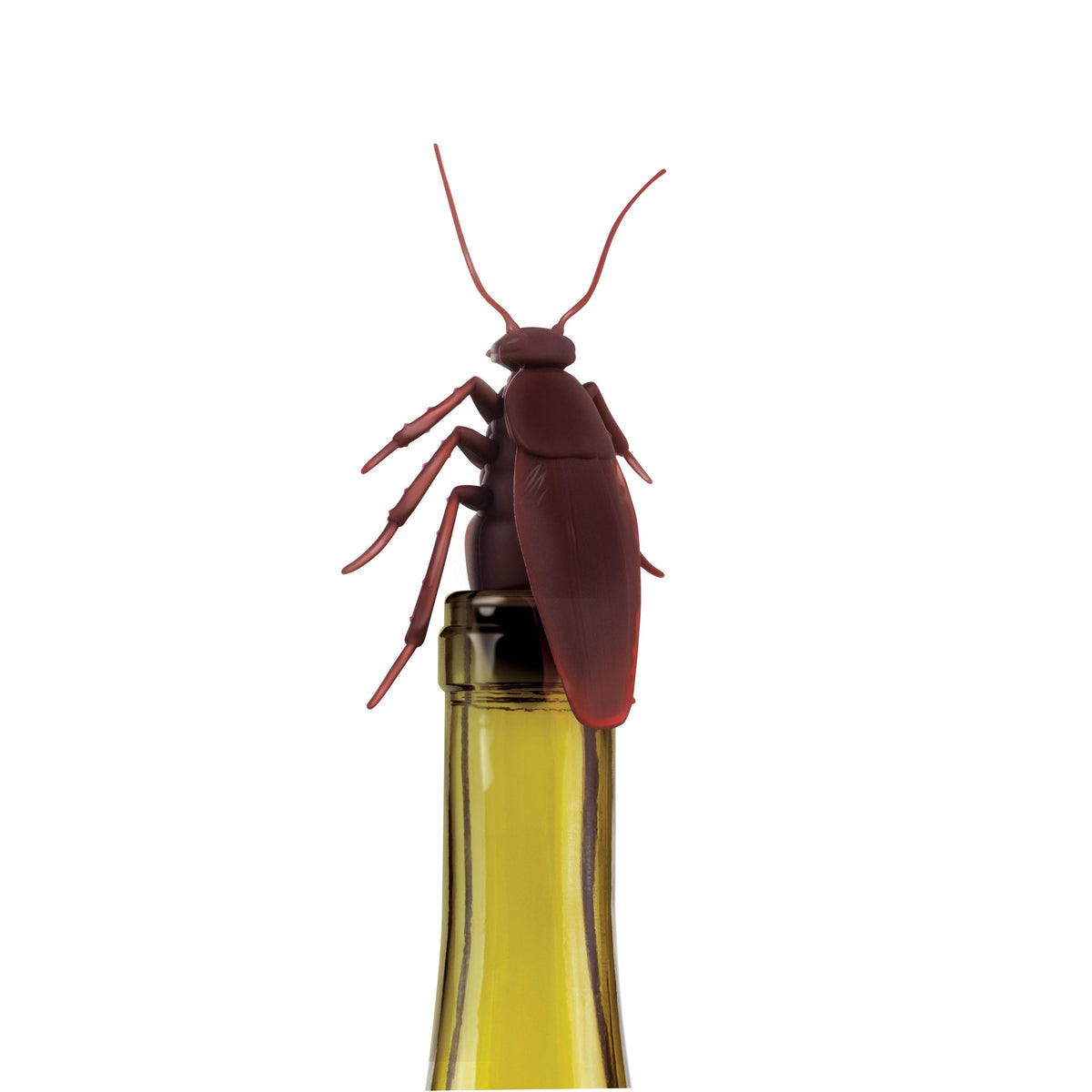 Fred Cockroach Bottle Stopper Brown