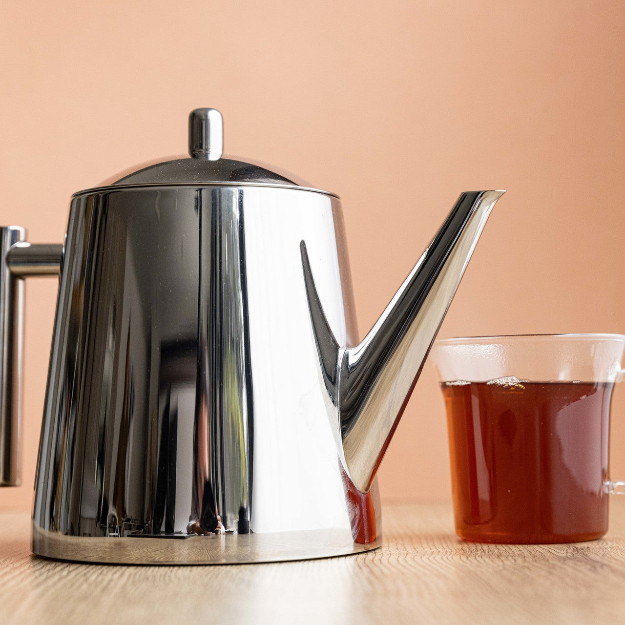 La Cafetière Stainless Steel Infuser Teapot 8 Cup / 1.5L