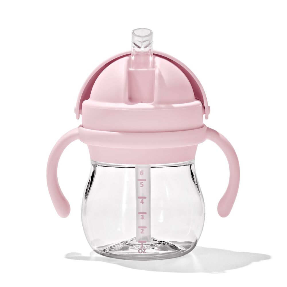 OXO Tot Transitions Straw Cup with Removable Handles (Blossom)