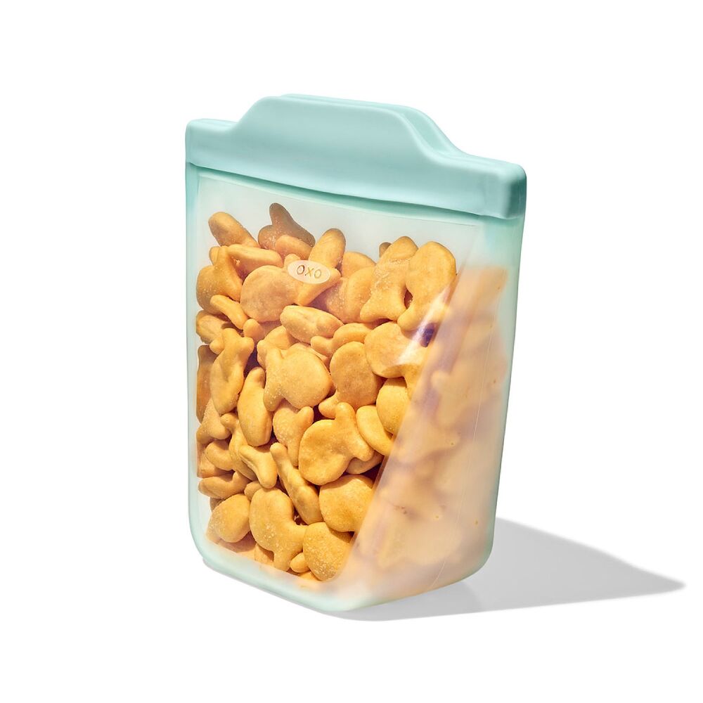 OXO Tot Silicone Reusable Bags 2 Piece Stand Up Cup Set