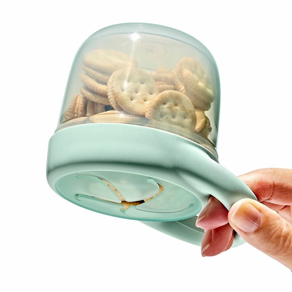 OXO Tot Snack Cup with Lid 2 Pack (Opal & Dusk)