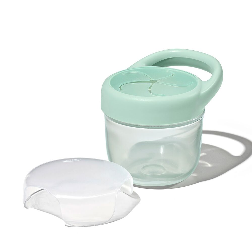 OXO Tot Snack Cup with Lid 2 Pack (Opal & Dusk)