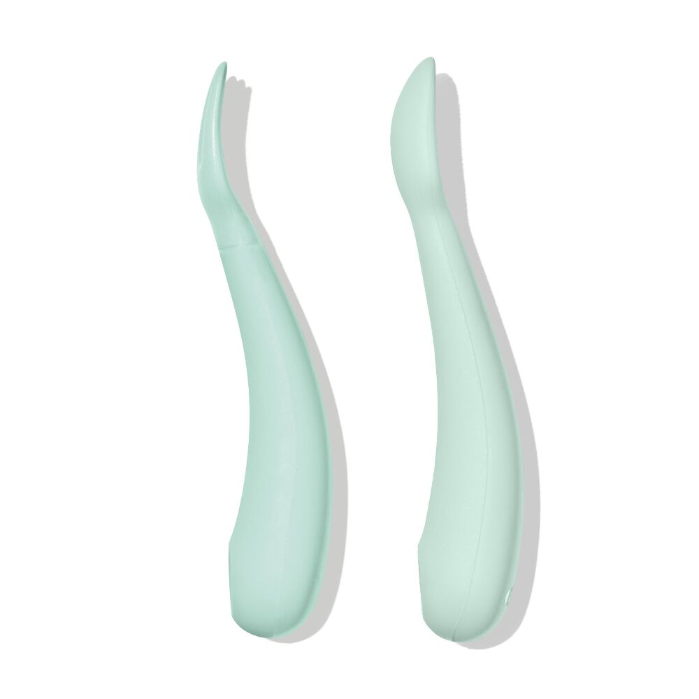OXO Tot Mini Fork & Spoon Set (Opal)