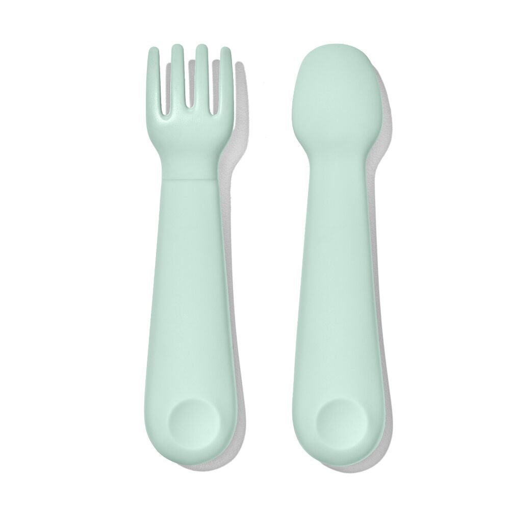 OXO Tot Mini Fork & Spoon Set (Opal)