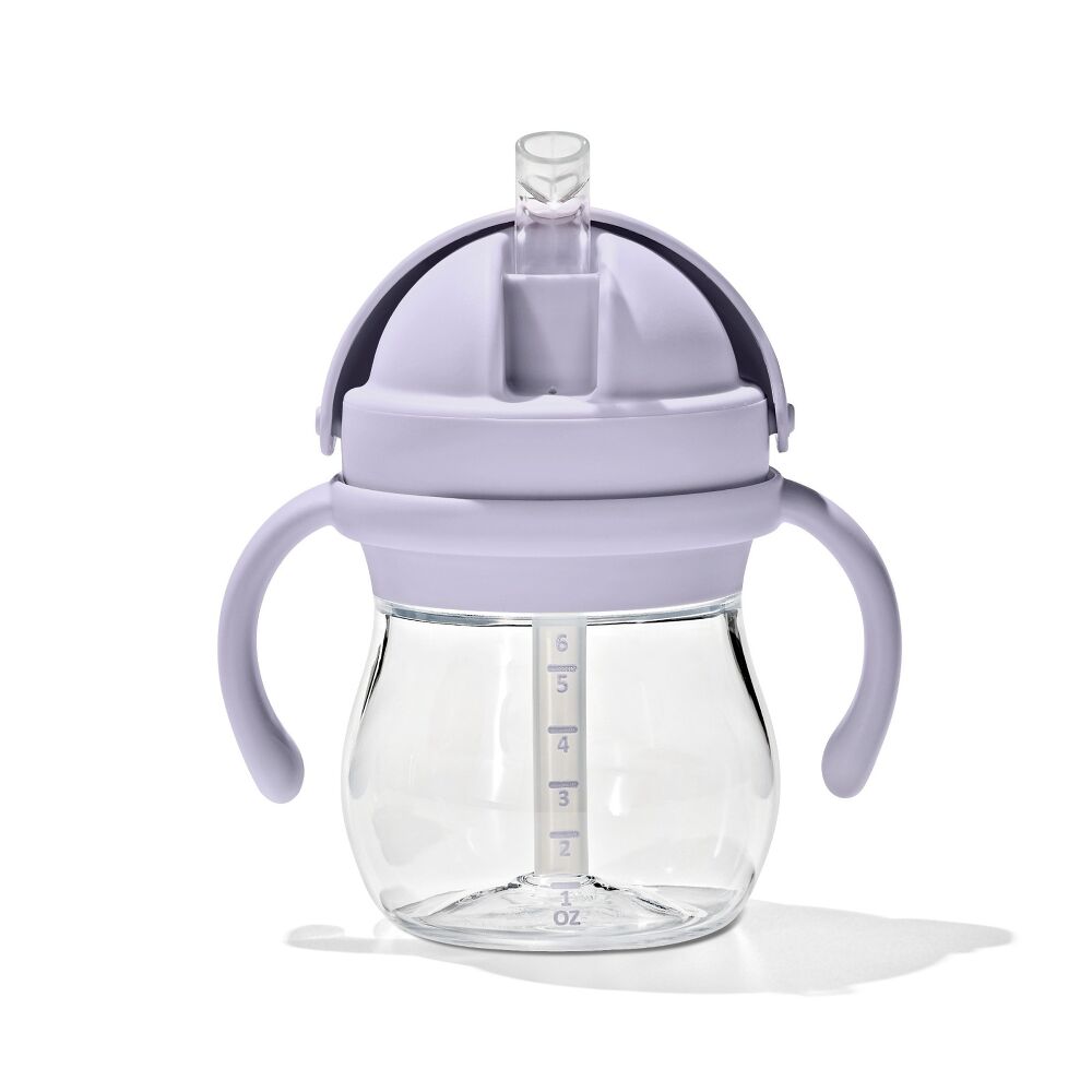 OXO Tot Transitions Straw Cup with Removable Handles (Lilac)