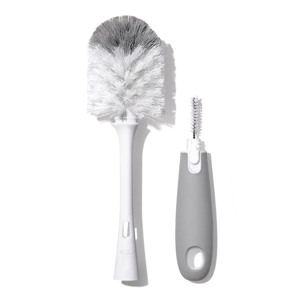 OXO Tot Bottle Brush Bundle Set (Pebble)