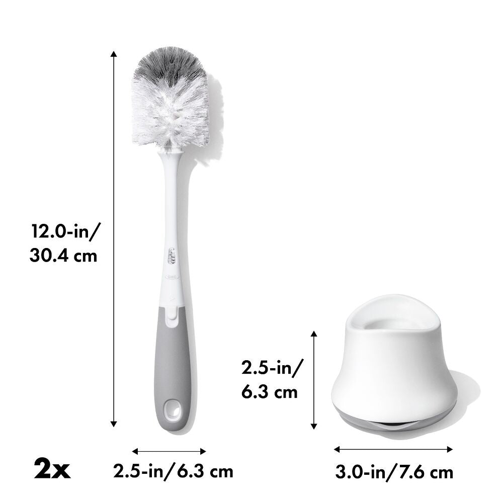 OXO Tot Bottle Brush Bundle Set (Pebble)