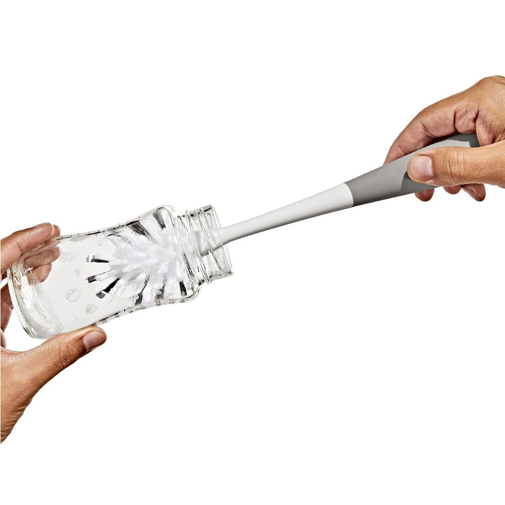OXO Tot Water Bottle & Straw Cup Cleaning Set (Pebble)