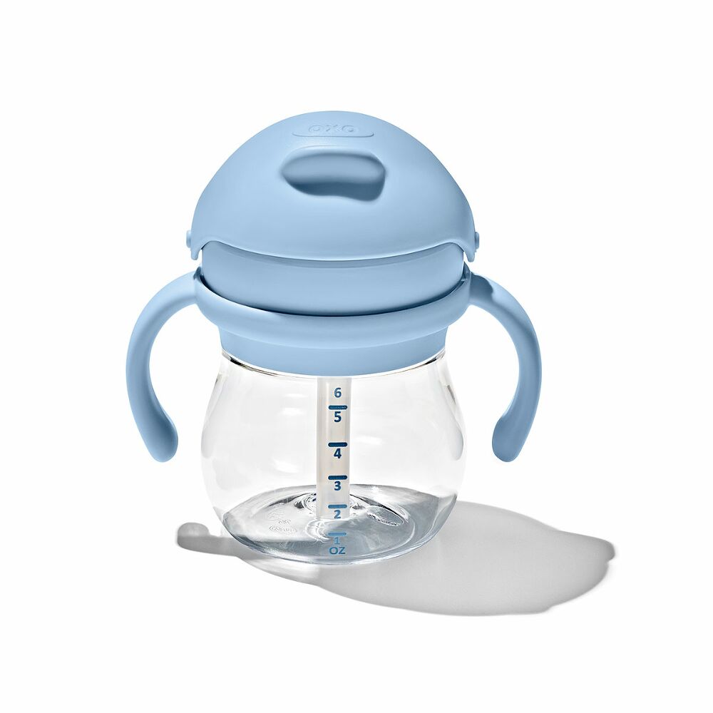 OXO Tot Transitions Straw Cup with Removable Handles (Dusk)