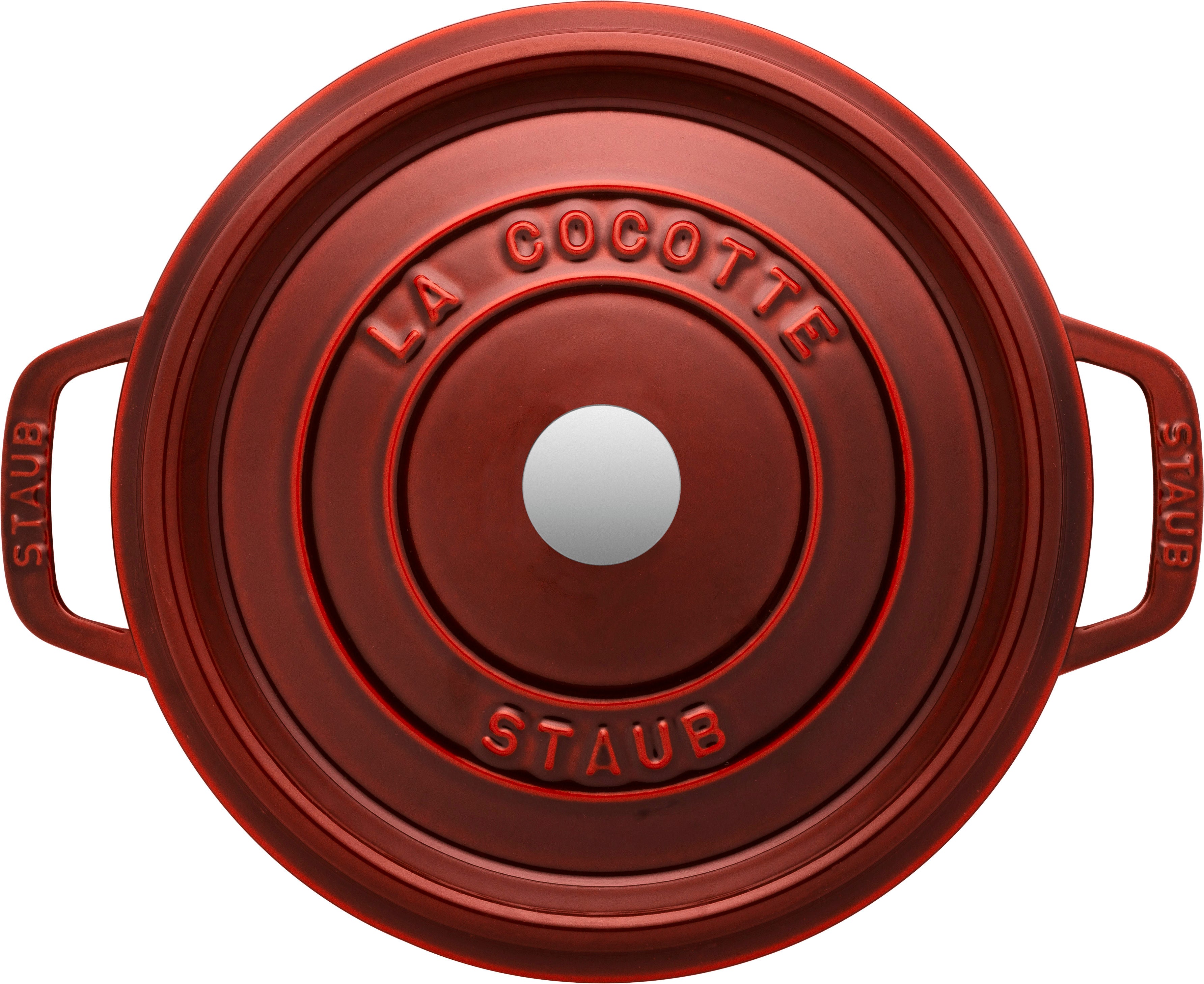 Staub Round Cocotte - 18cm  Grenadine