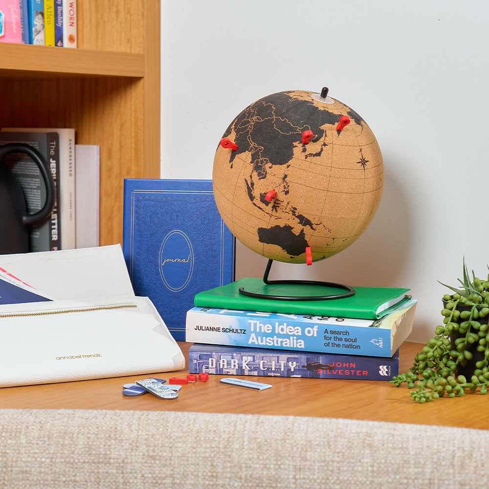Annabel Trends World Globe Cork 20cm