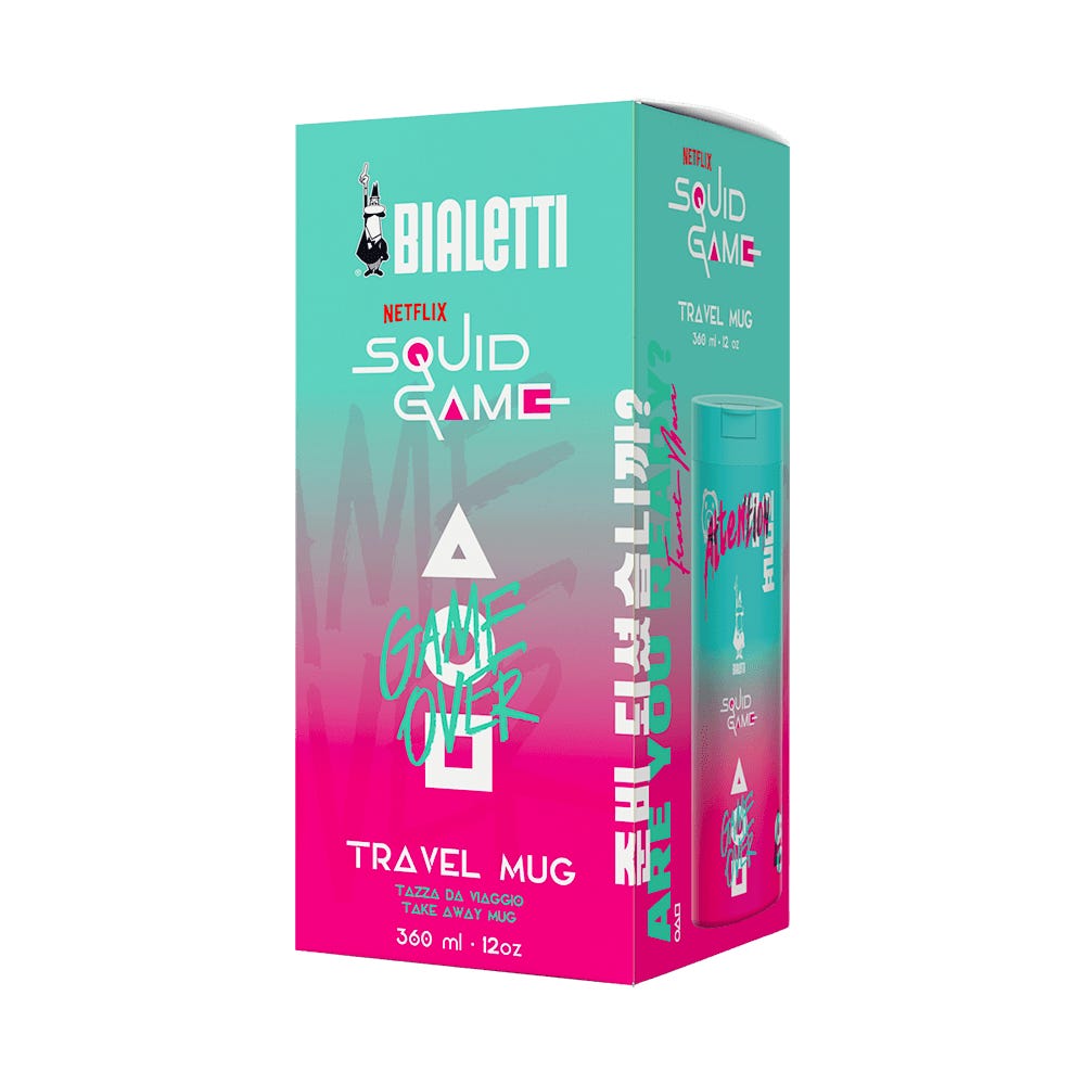 Bialetti Squid Game Insulated Travel Mug 360 ml